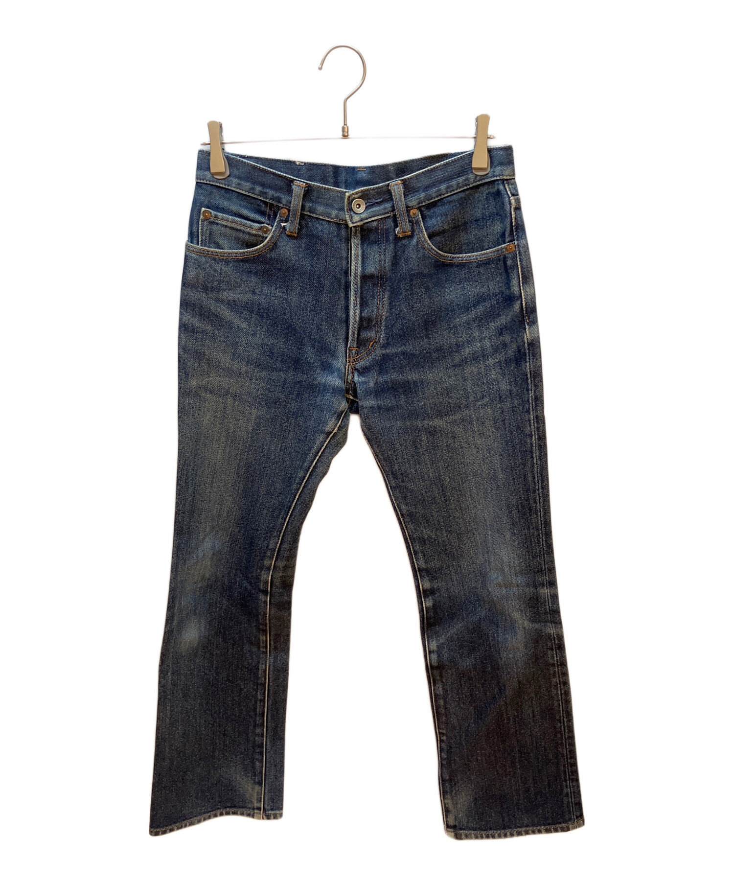 アイアンハートインディゴパンツ 中古・古着通販】IRON HEART (アイアンハート) デニムパンツ