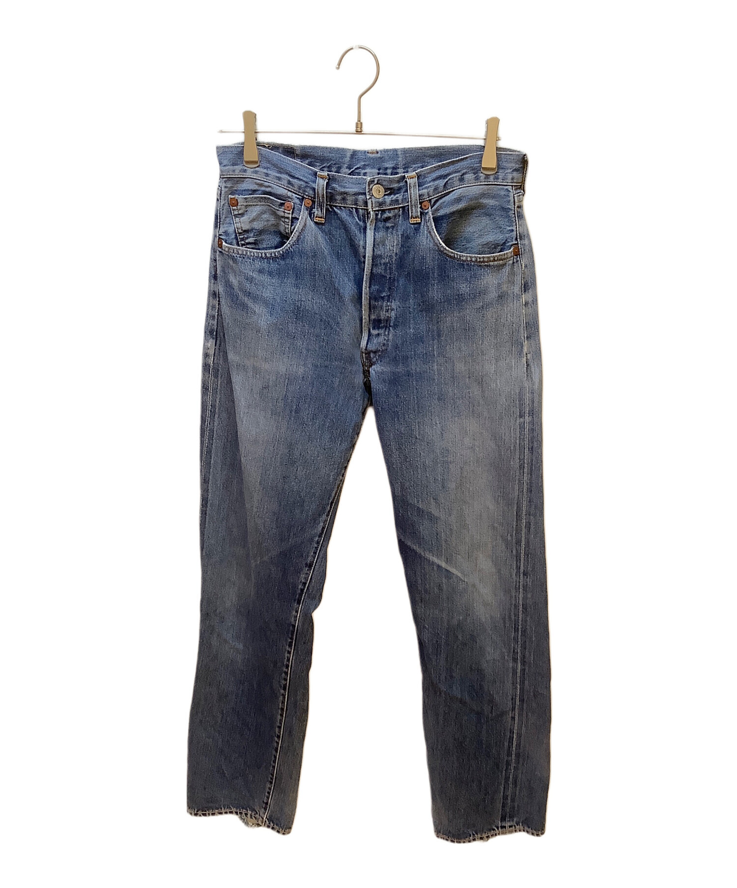 中古・古着通販】LEVI'S (リーバイス) デニムパンツ ネイビー サイズ