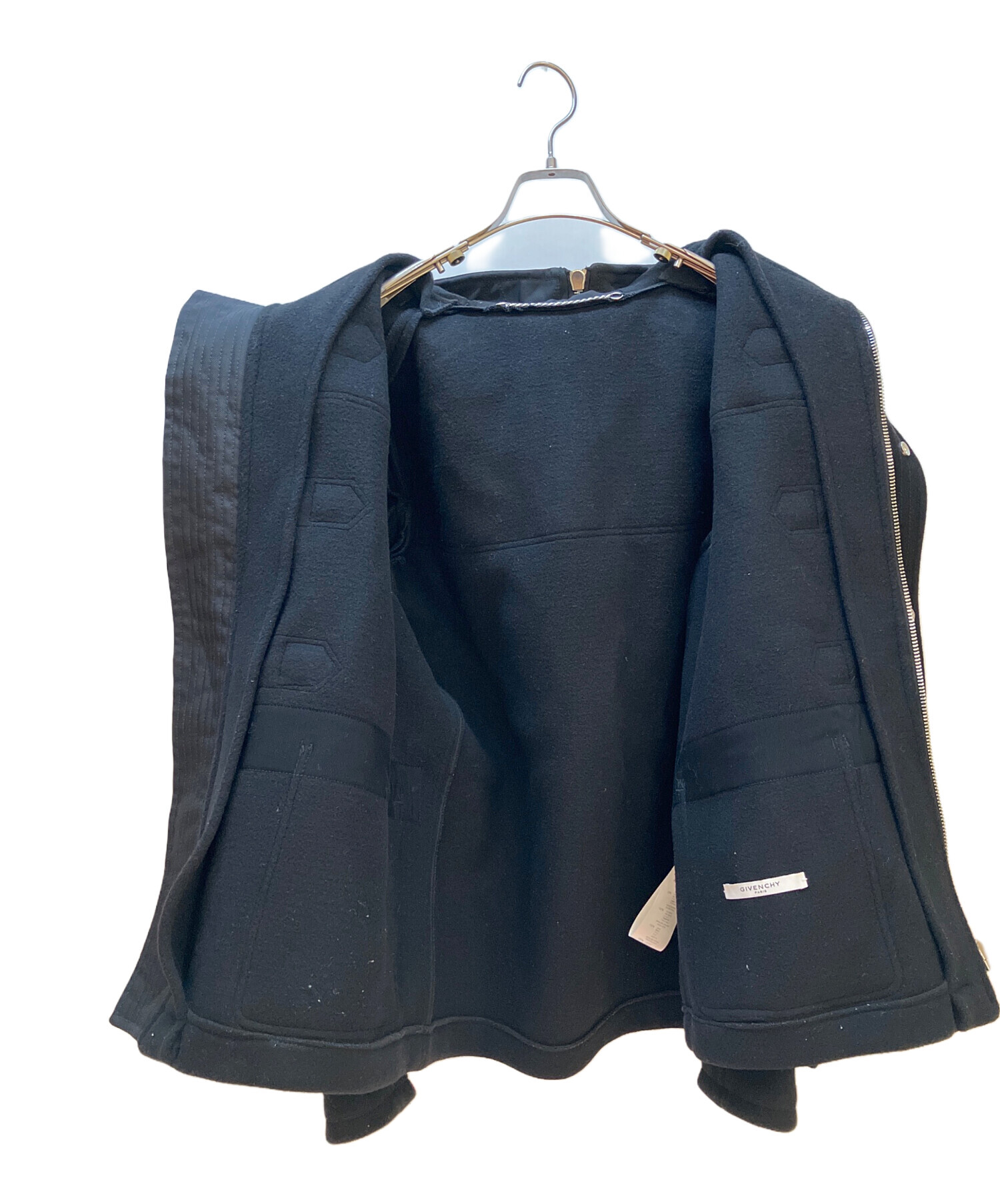 中古・古着通販】GIVENCHY (ジバンシィ) ダッフルコート ブラック