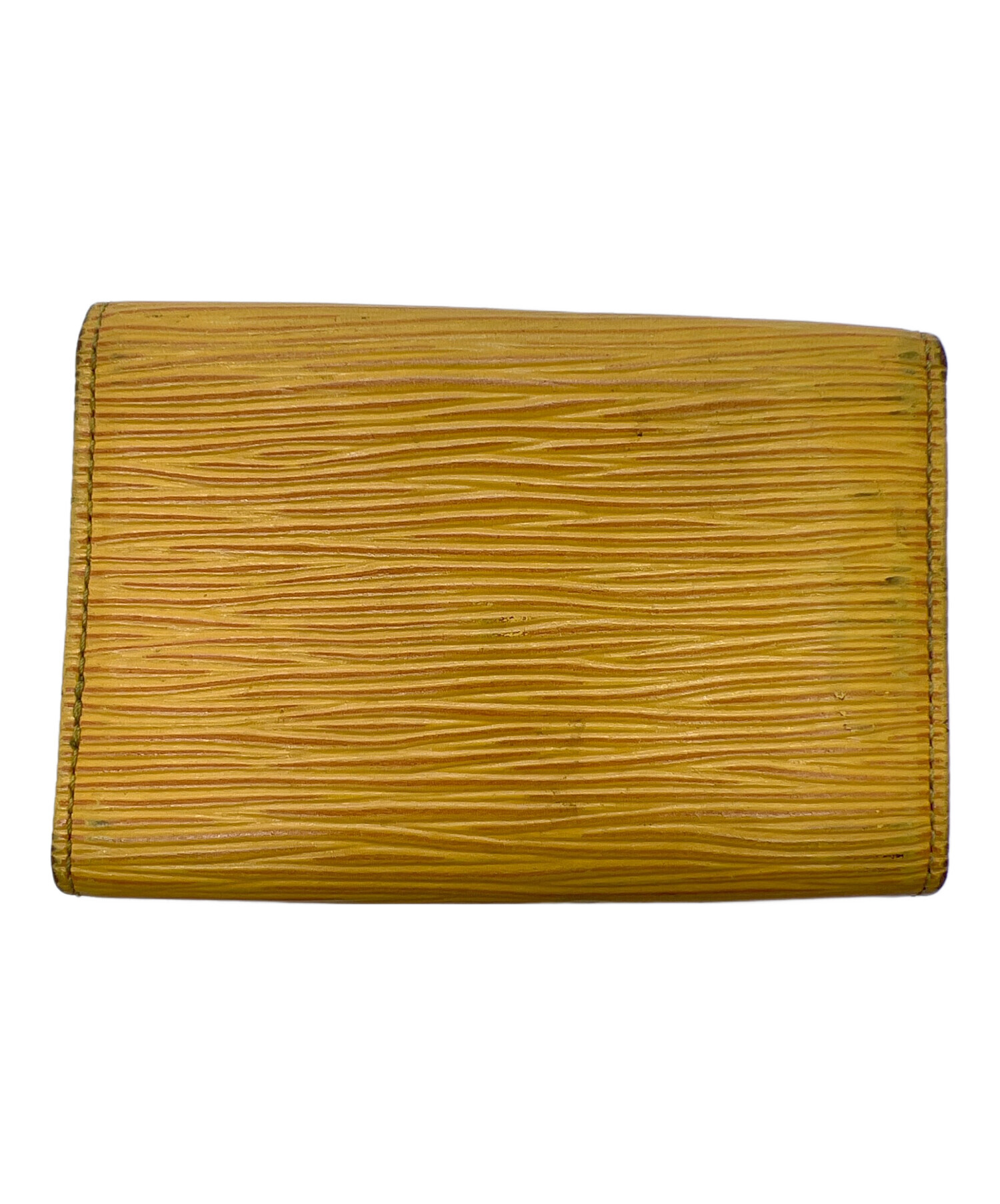 Louis Vuitton イエローキーケース 中古・古着通販】LOUIS VUITTON (ルイ ヴィトン) キーケース/エピ
