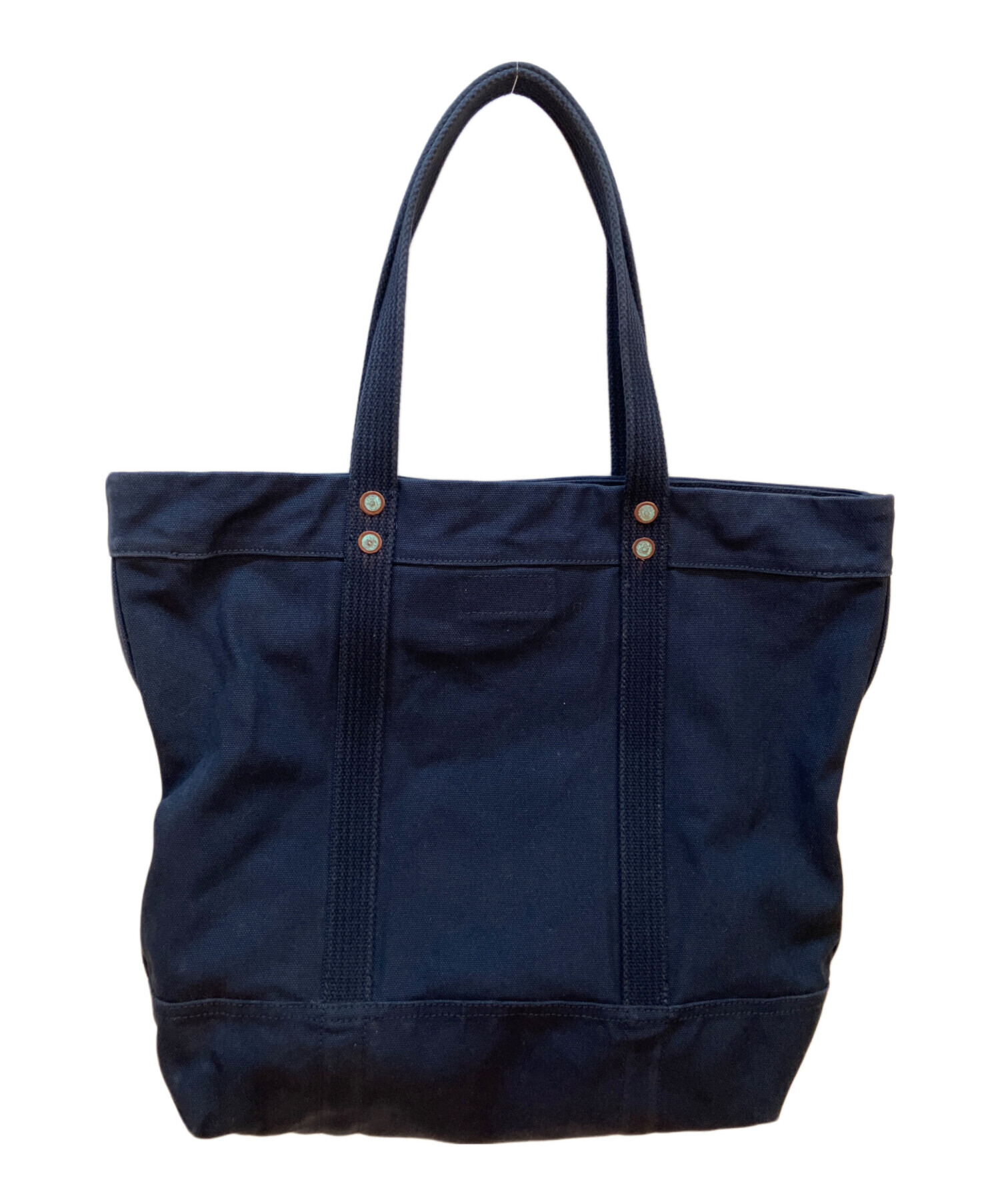 ＰＯＬOトートバッグネイビー 中古・古着通販】POLO RALPH LAUREN (ポロ・ラルフローレン) トート