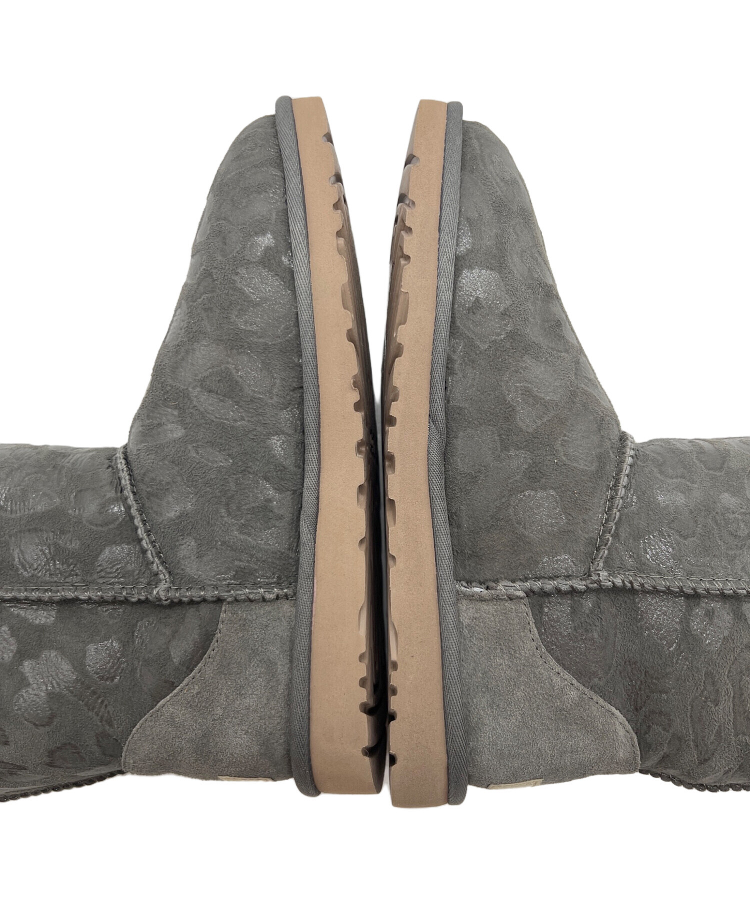 中古・古着通販】UGG (アグ) ムートンブーツ グレー サイズ:23 未使用