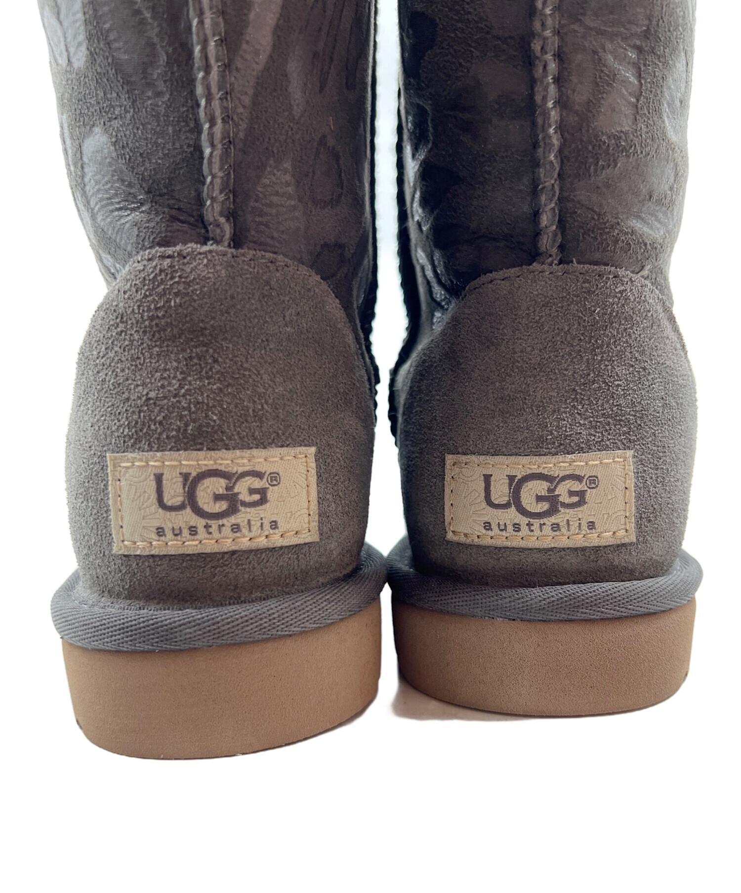 中古・古着通販】UGG (アグ) ムートンブーツ グレー サイズ:23 未使用