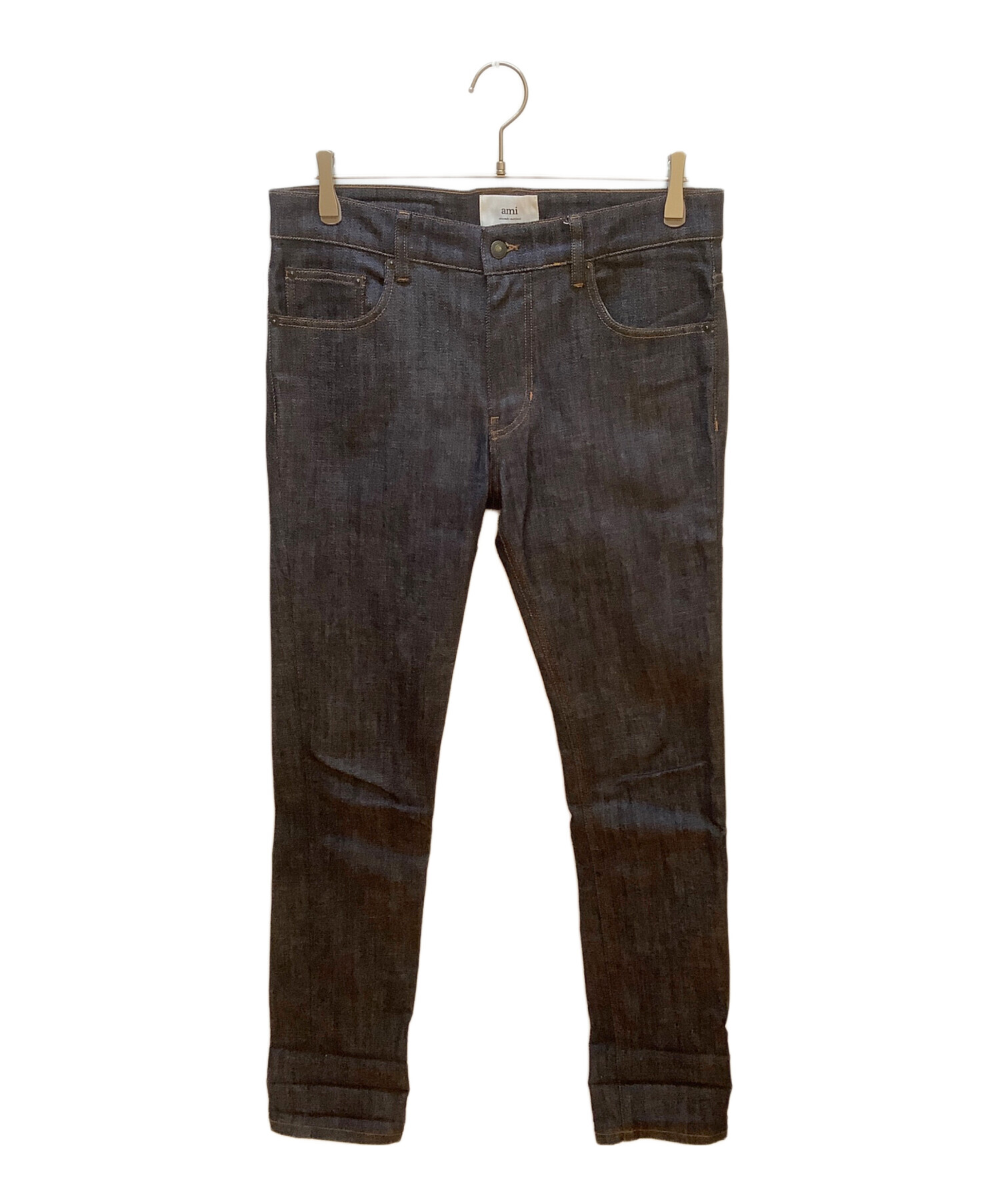 中古・古着通販】ami (アミ) デニムパンツ インディゴ サイズ:W30