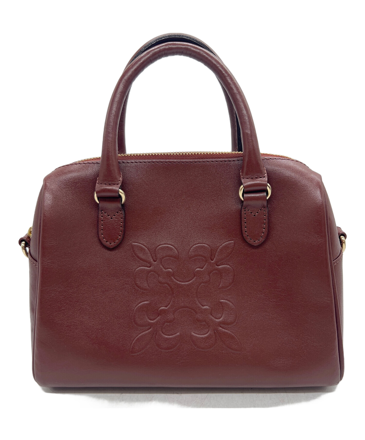中古・古着通販】russet (ラシット) ミニボストンバッグ レッド