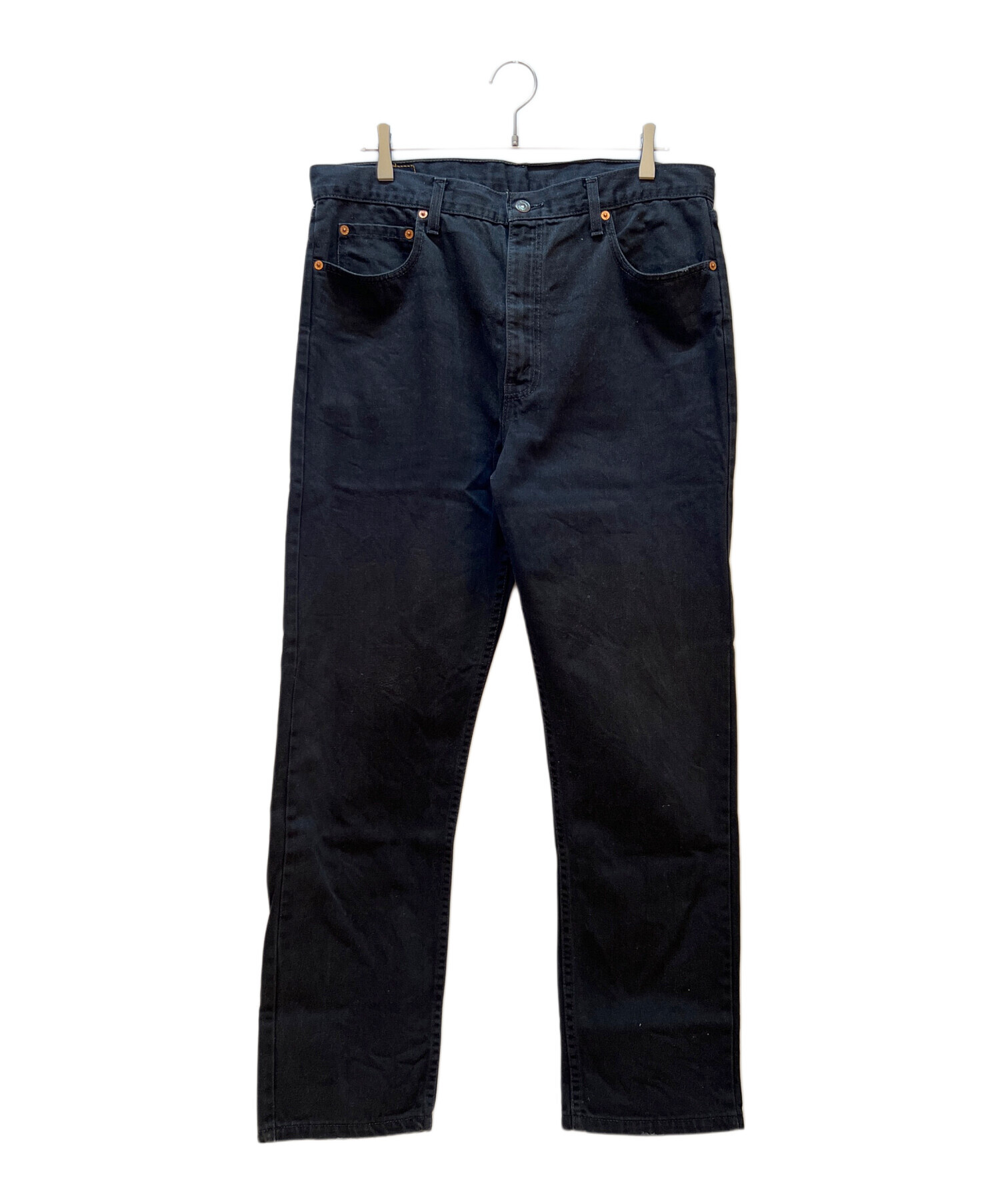 中古・古着通販】LEVI'S (リーバイス) デニムパンツ ブラック サイズ