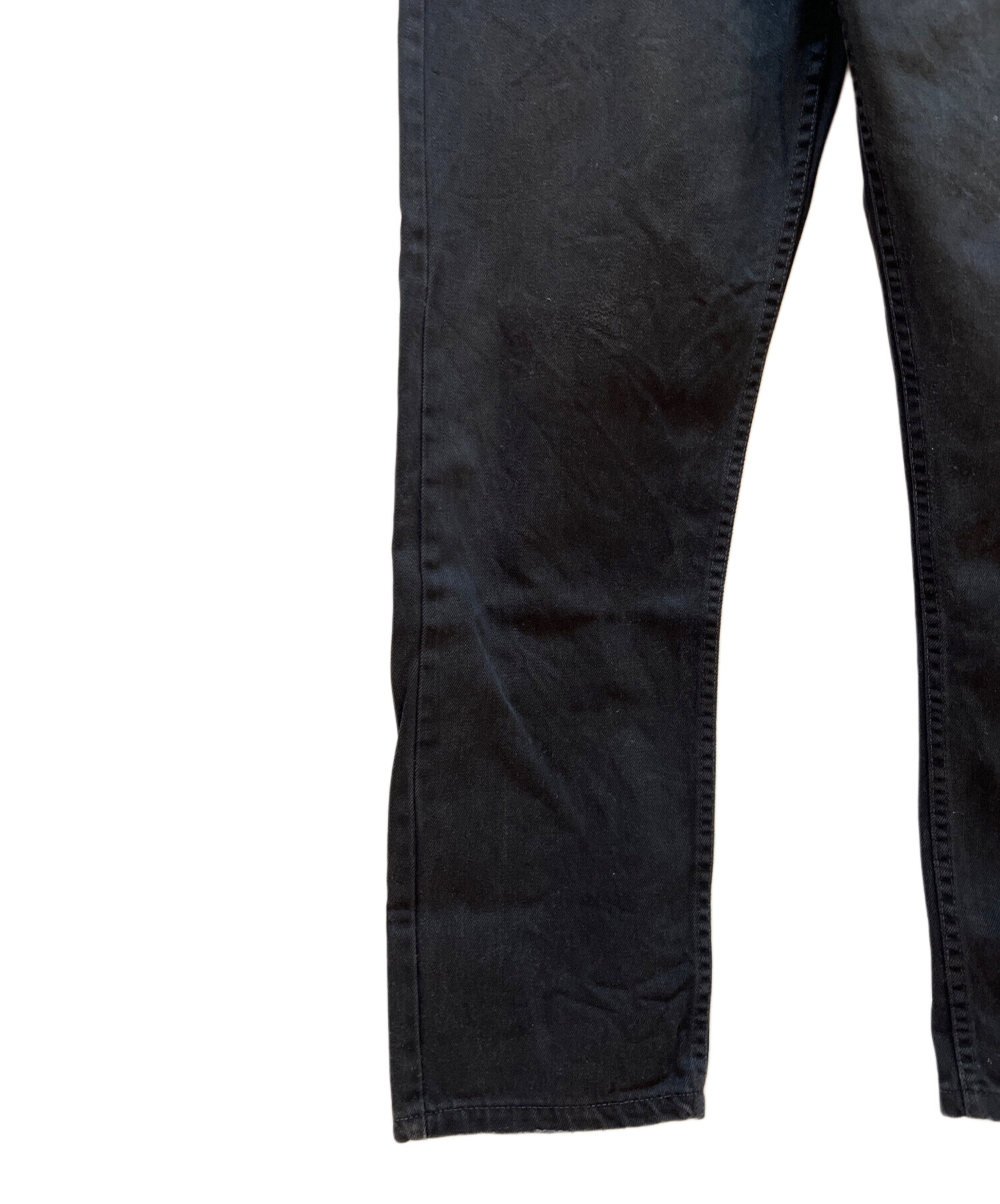 中古・古着通販】LEVI'S (リーバイス) デニムパンツ ブラック サイズ