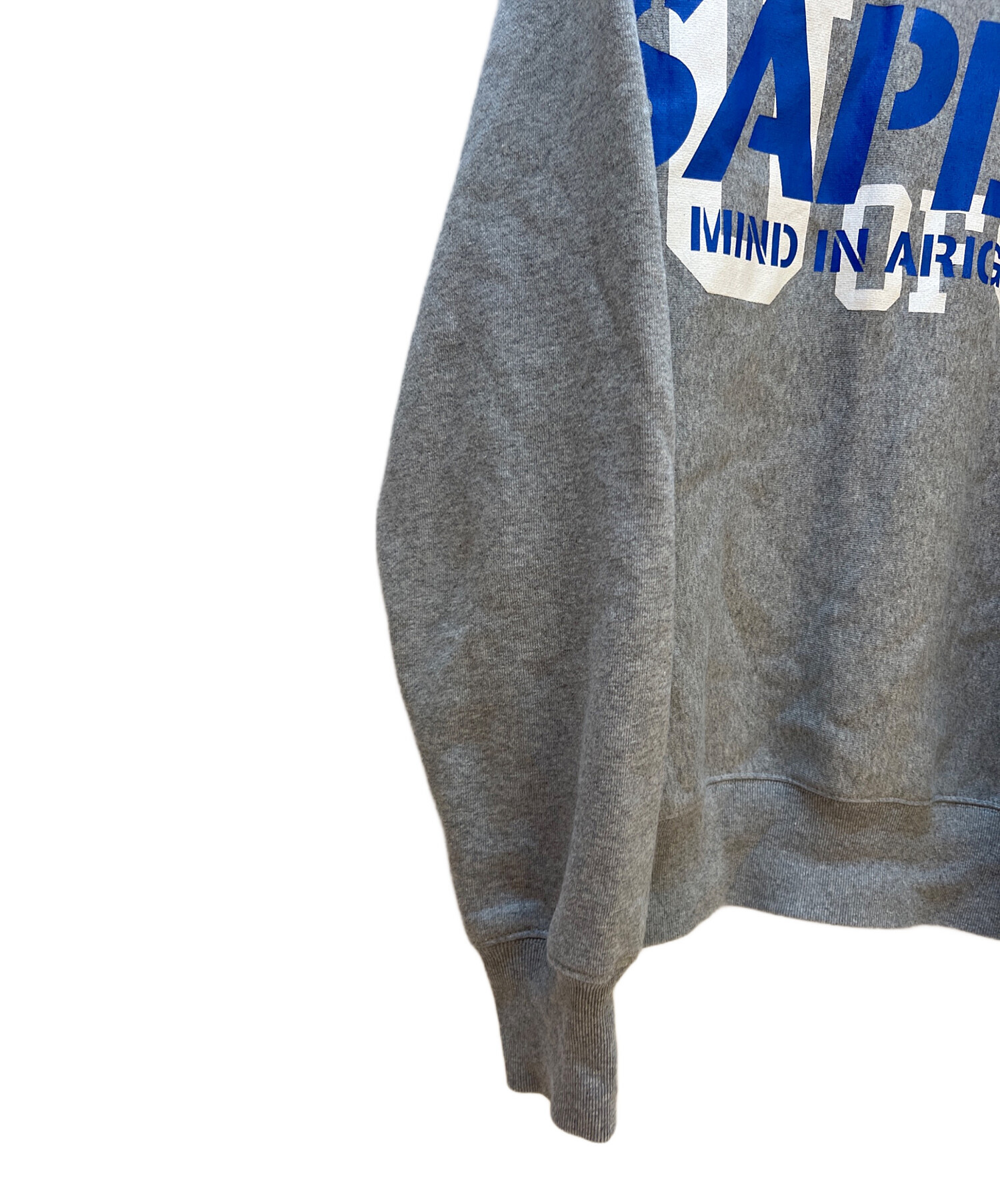 中古・古着通販】SAPEur (サプール) クルーネックスウェット グレー