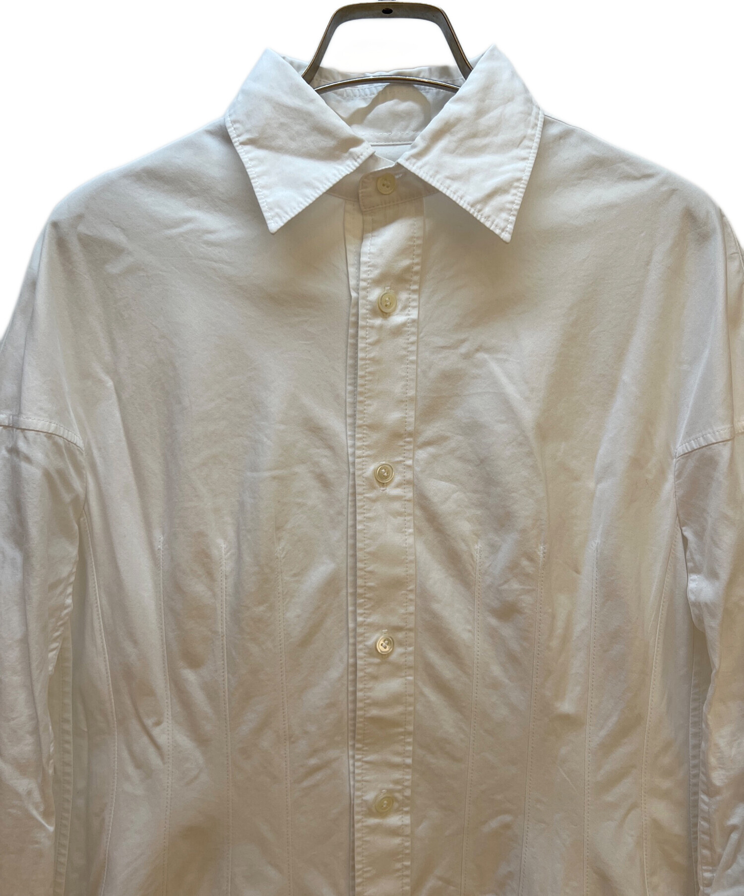 JUNYA WATANABE MAN カジュアルシャツ S 白 【古着】【中古】【送料無料】 中古・古着通販】JUNYA WATANABE COMME des GARCONS ((ジュンヤ