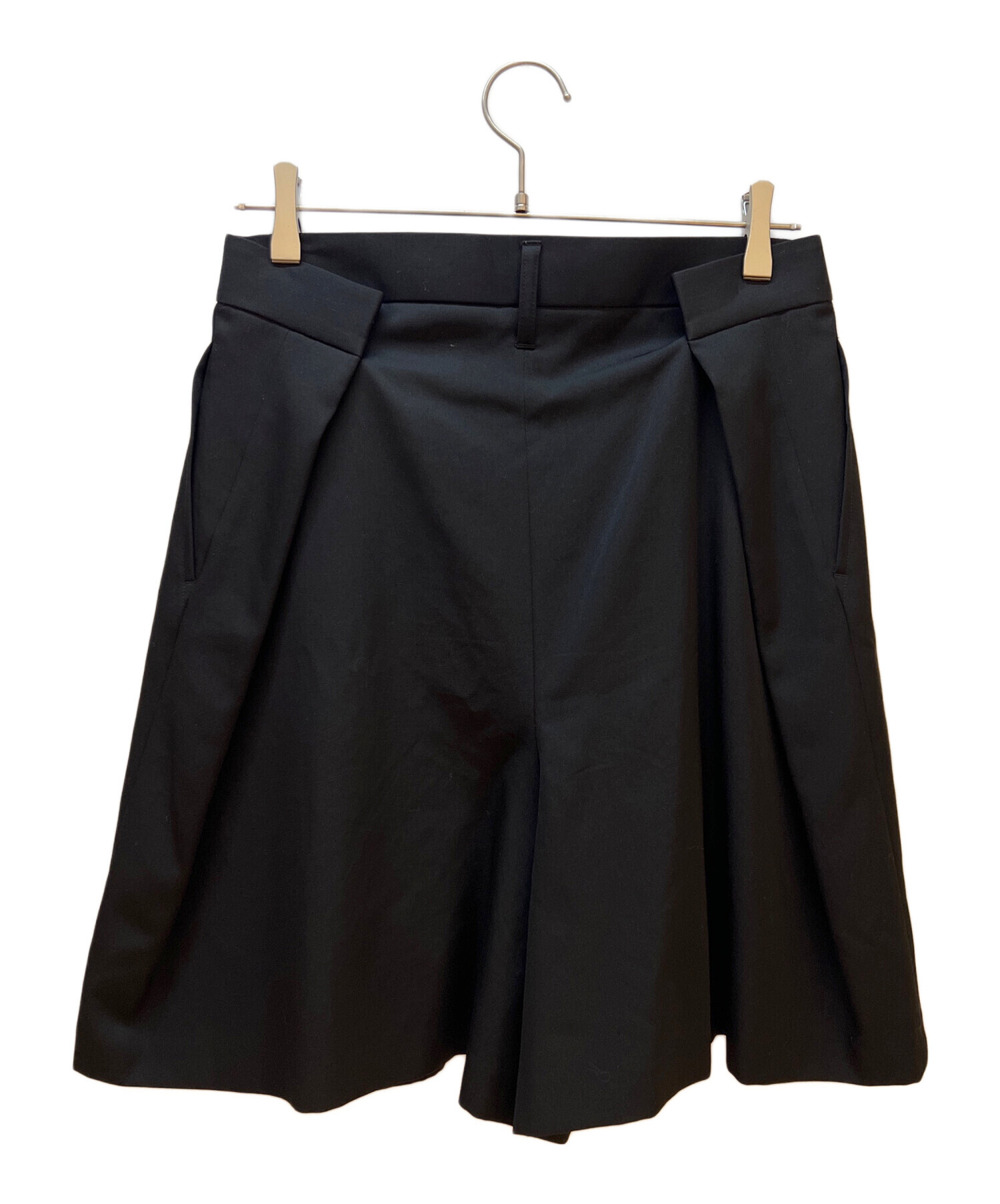 ジュンヤワタナベコムデギャルソン スラックス ハーフショーツ S ブラック 中古・古着通販】JUNYA WATANABE COMME des GARCONS ((ジュンヤ