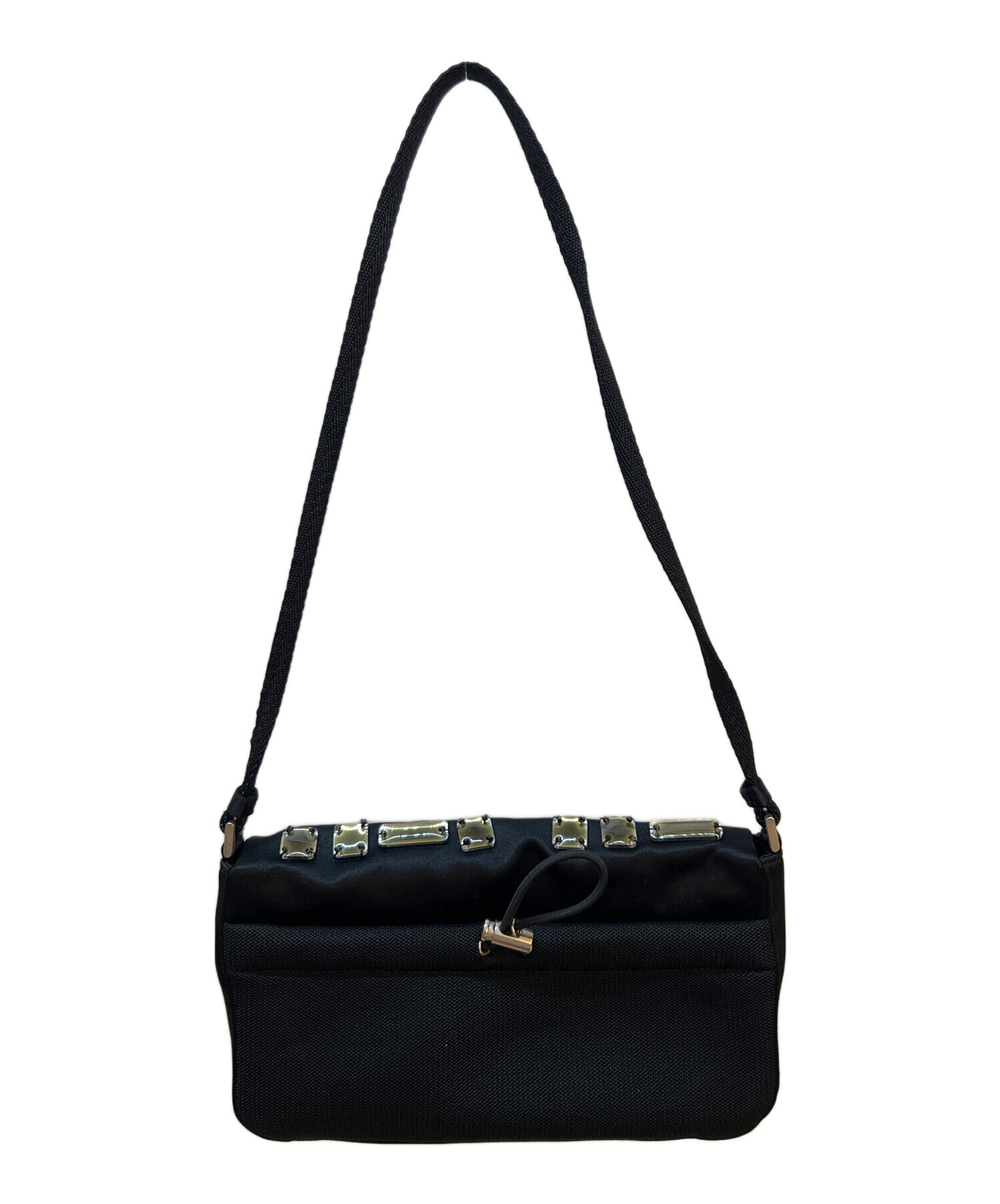 中古・古着通販】PRADA (プラダ) ショルダーバッグ ブラック｜ブランド