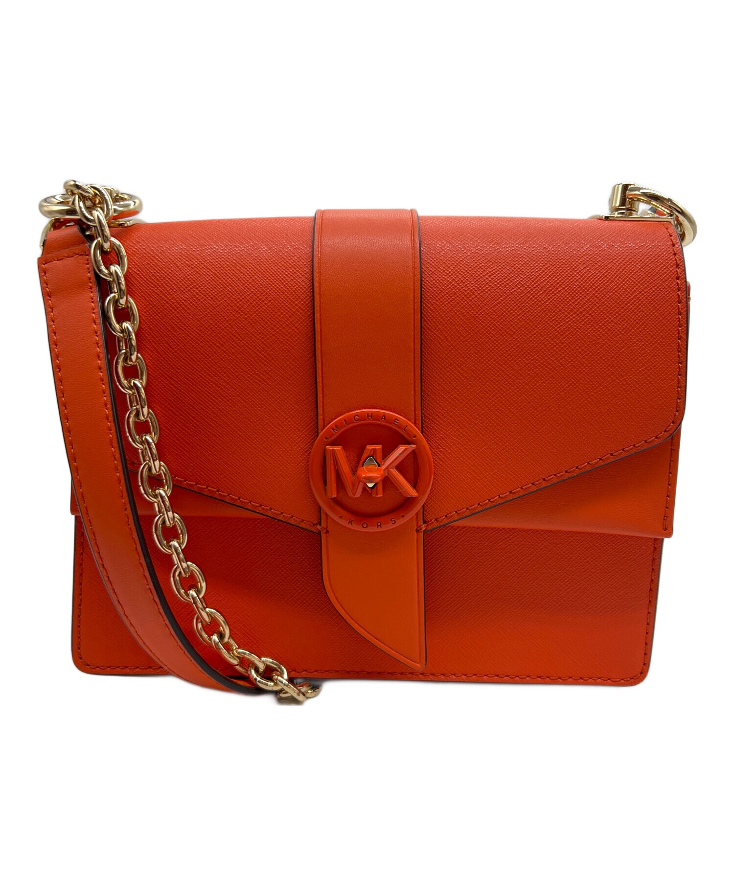 【中古】MICHAEL KORS ショルダーバッグ オレンジ 32S3GGRC1L　マイケルコース[17][240017726331] 中古・古着通販】MICHAEL KORS (マイケルコース) 2WAYショルダーバッグ