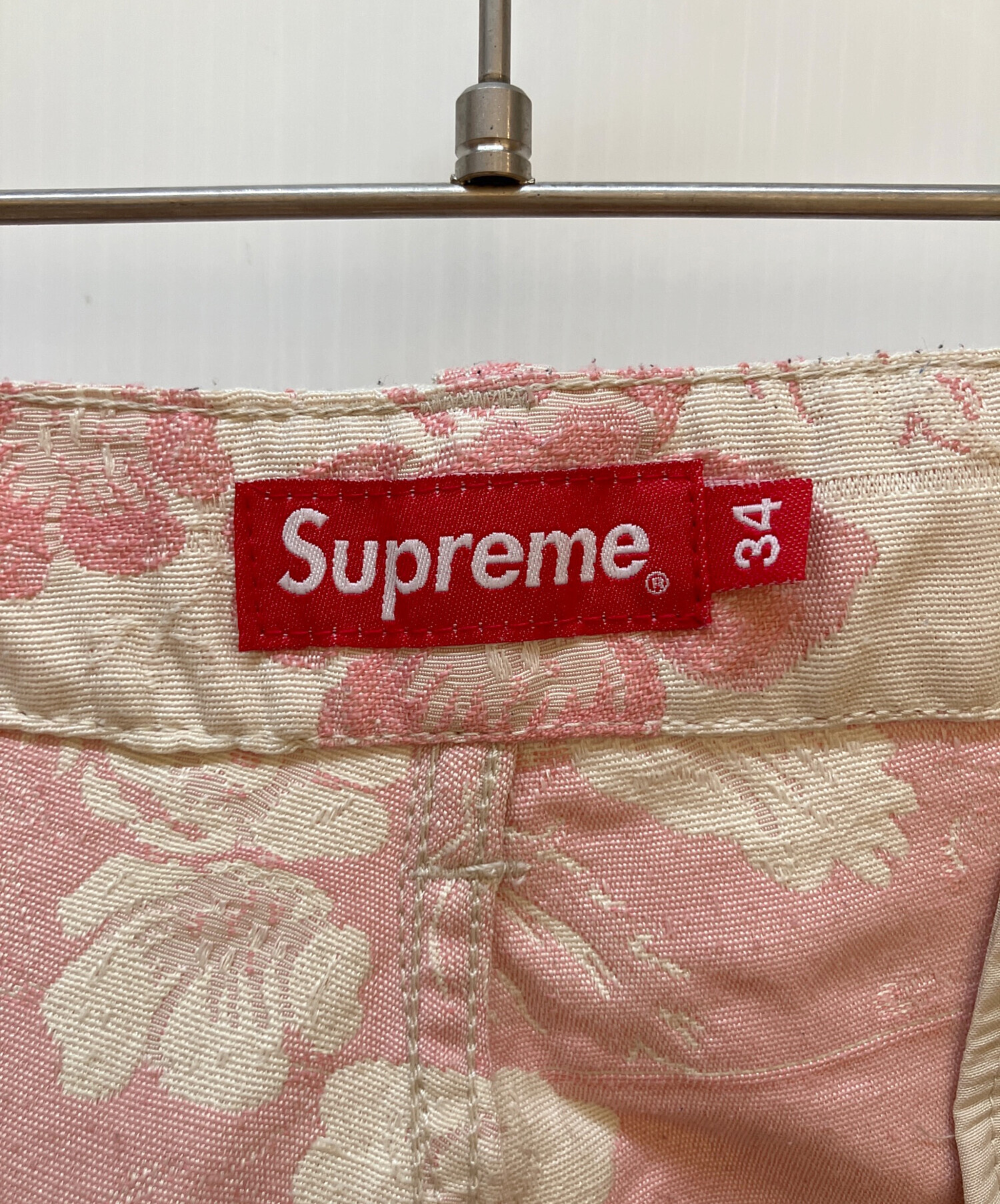 Supreme シュプリーム パンツ（その他） M ベージュ 【古着】【中古】【送料無料】 中古・古着通販】SUPREME (シュプリーム) パンツ ベージュ サイズ:34