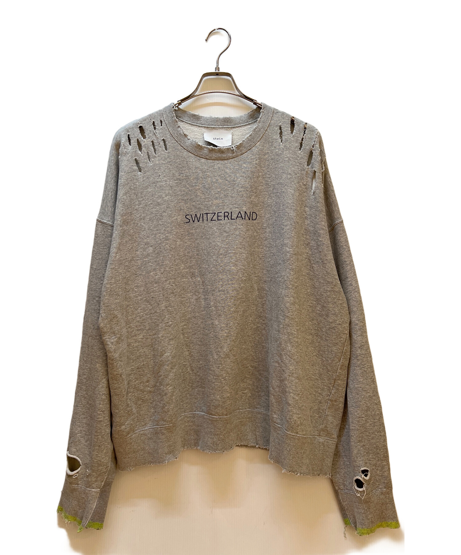 中古・古着通販】stein (シュタイン) OVERSIZED REBUILD SWEAT LS