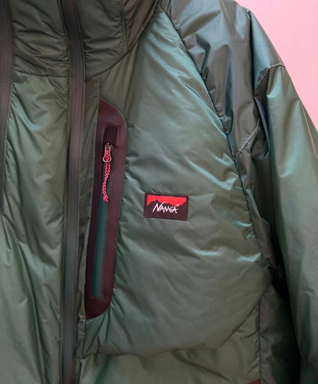 中古・古着通販】NANGA (ナンガ) ダウンジャケット グリーン サイズ:XL