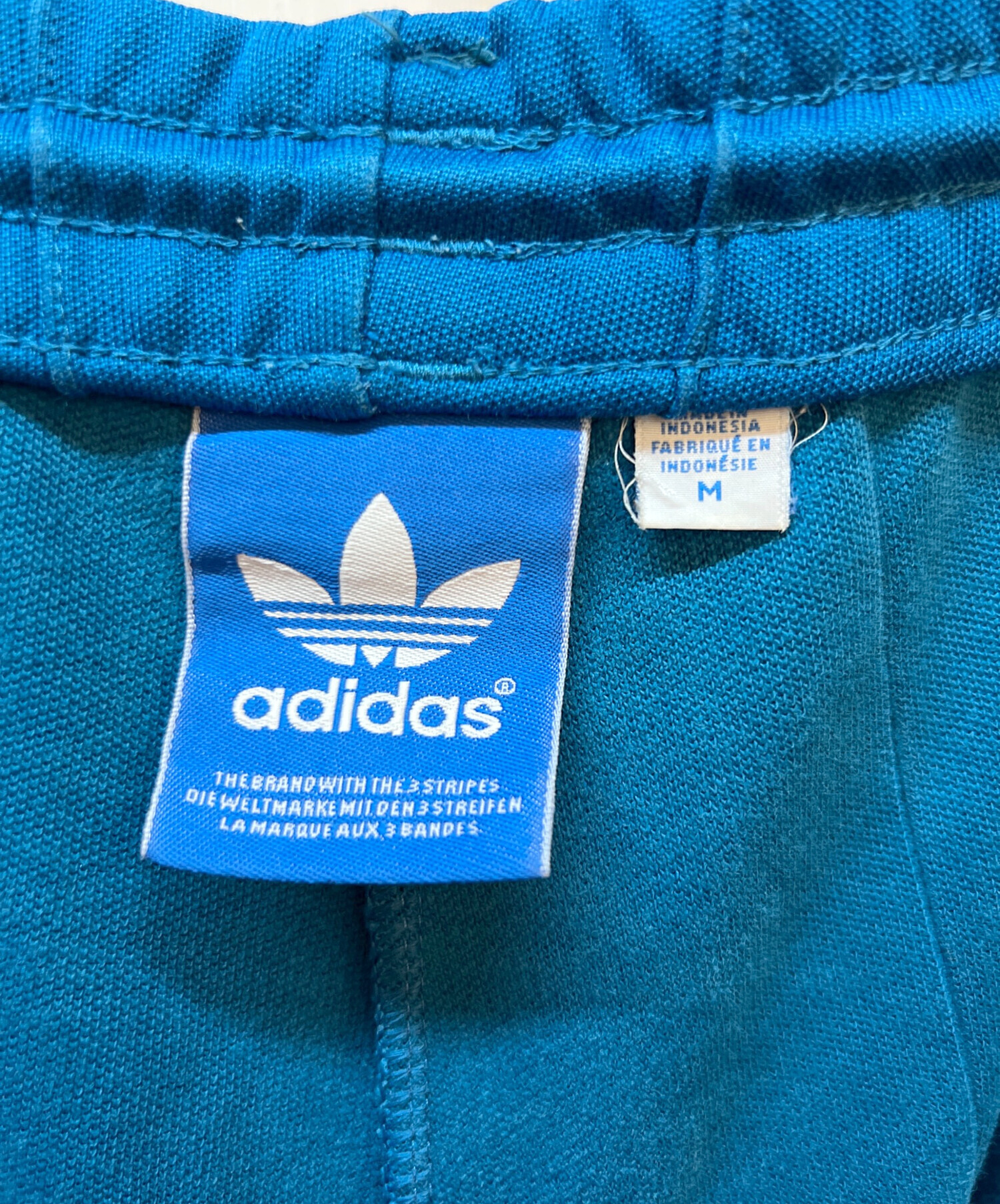 中古・古着通販】adidas (アディダス) トラックパンツ ブルー サイズ:M
