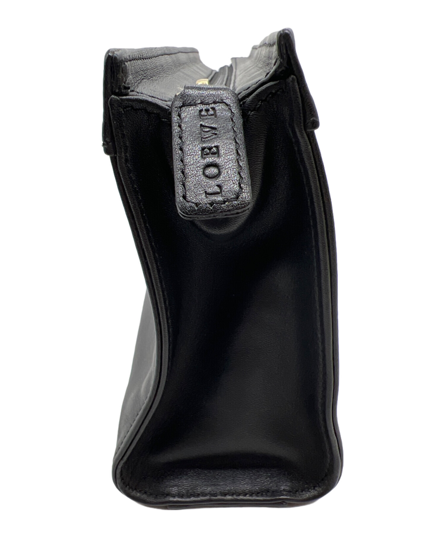 中古・古着通販】LOEWE (ロエベ) クラッチバッグ ブラック｜ブランド