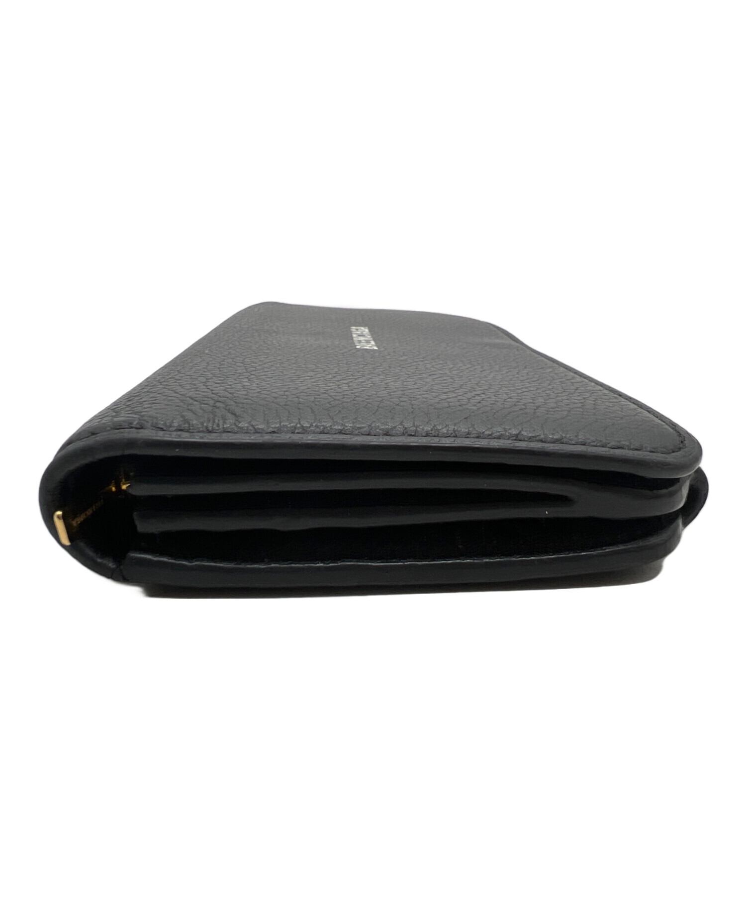 【BALENCIAGA】 ブラック 長財布 中古・古着通販】BALENCIAGA (バレンシアガ) 長財布 ブラック