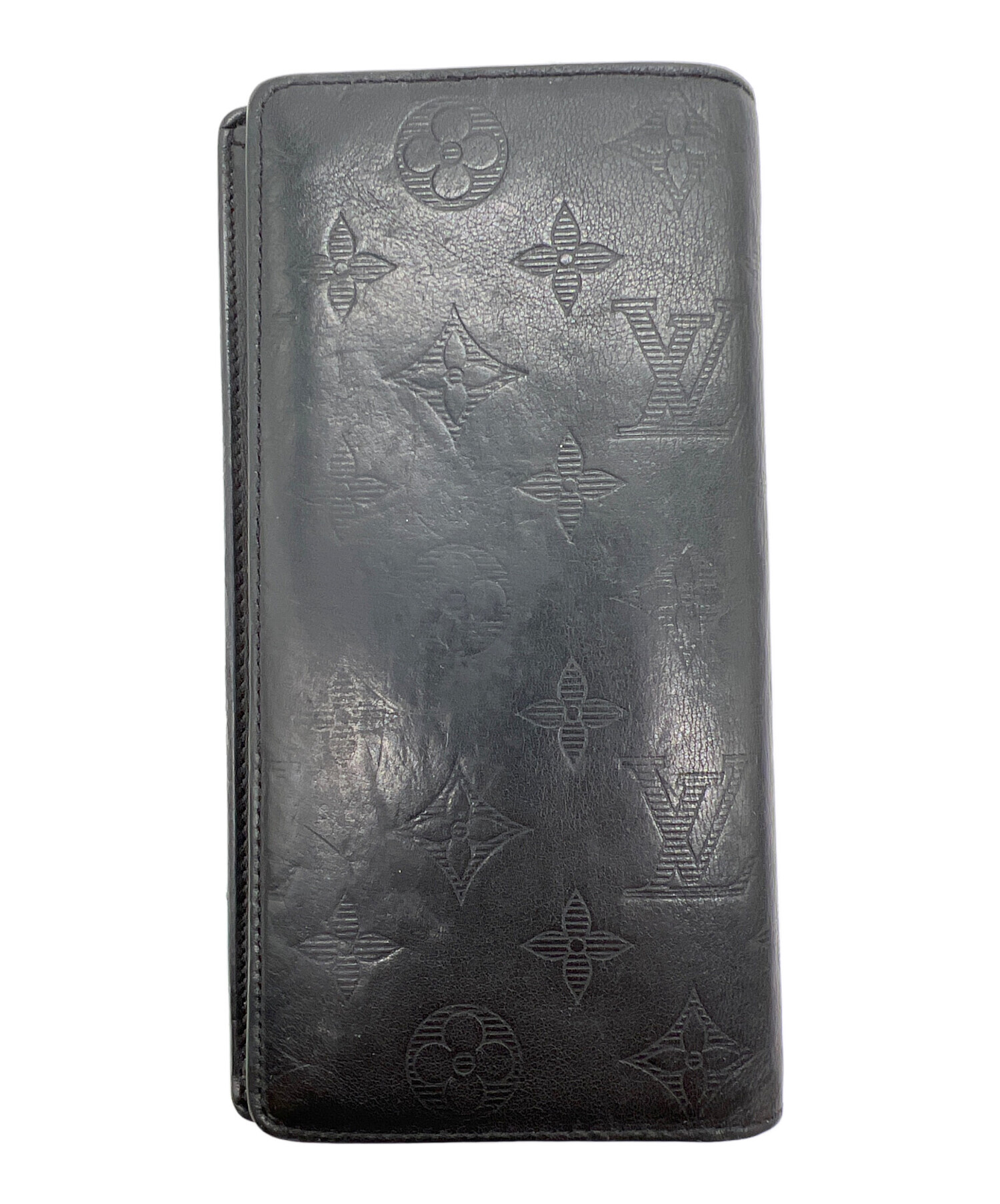 中古・古着通販】LOUIS VUITTON (ルイ ヴィトン) 長財布 ブラック