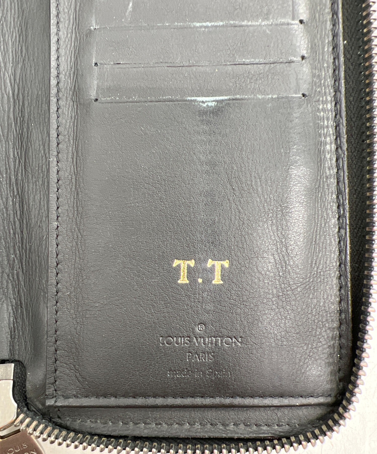 中古・古着通販】LOUIS VUITTON (ルイ ヴィトン) 長財布 ブラック