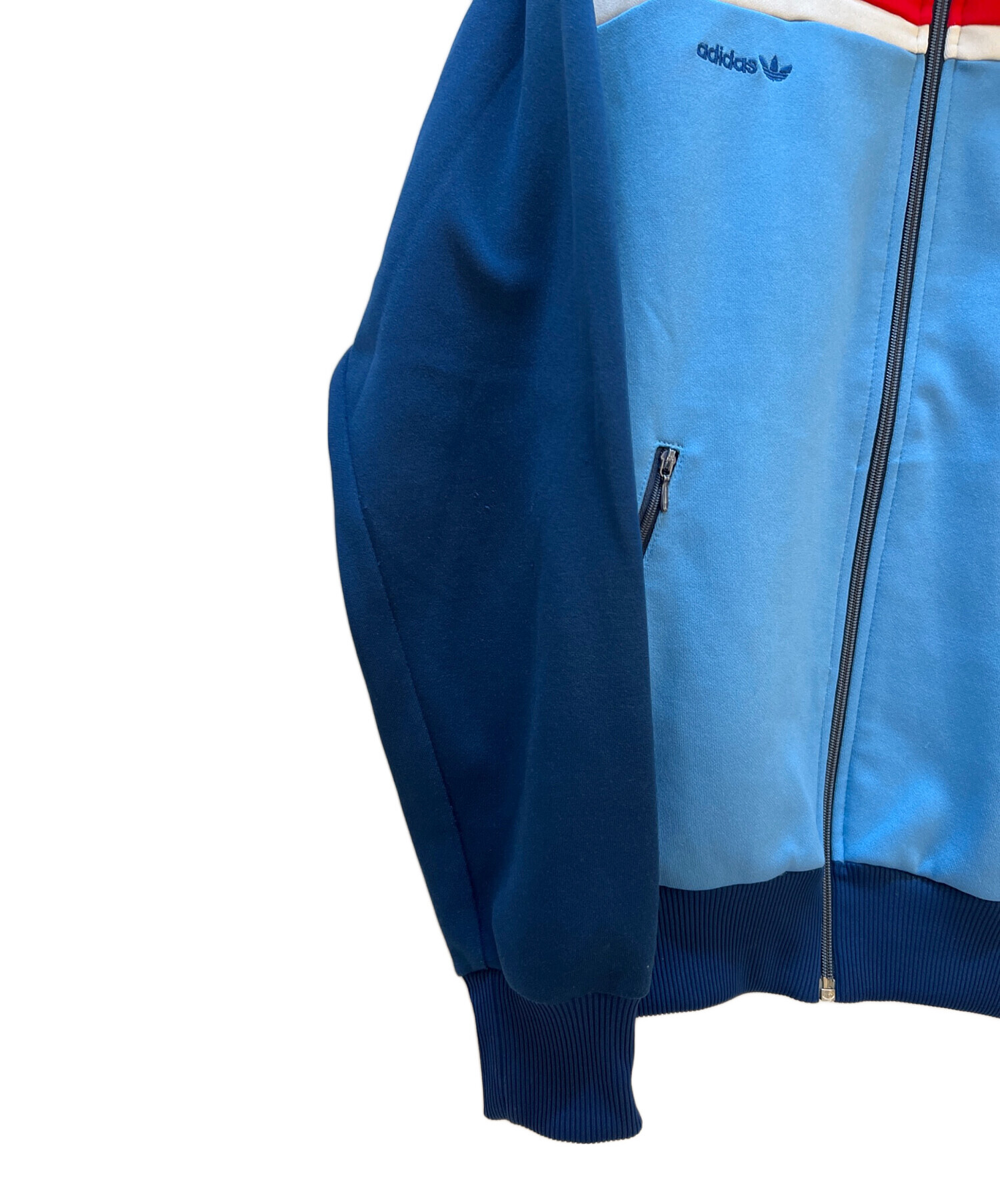 中古・古着通販】adidas (アディダス) トラックジャケット ブルー