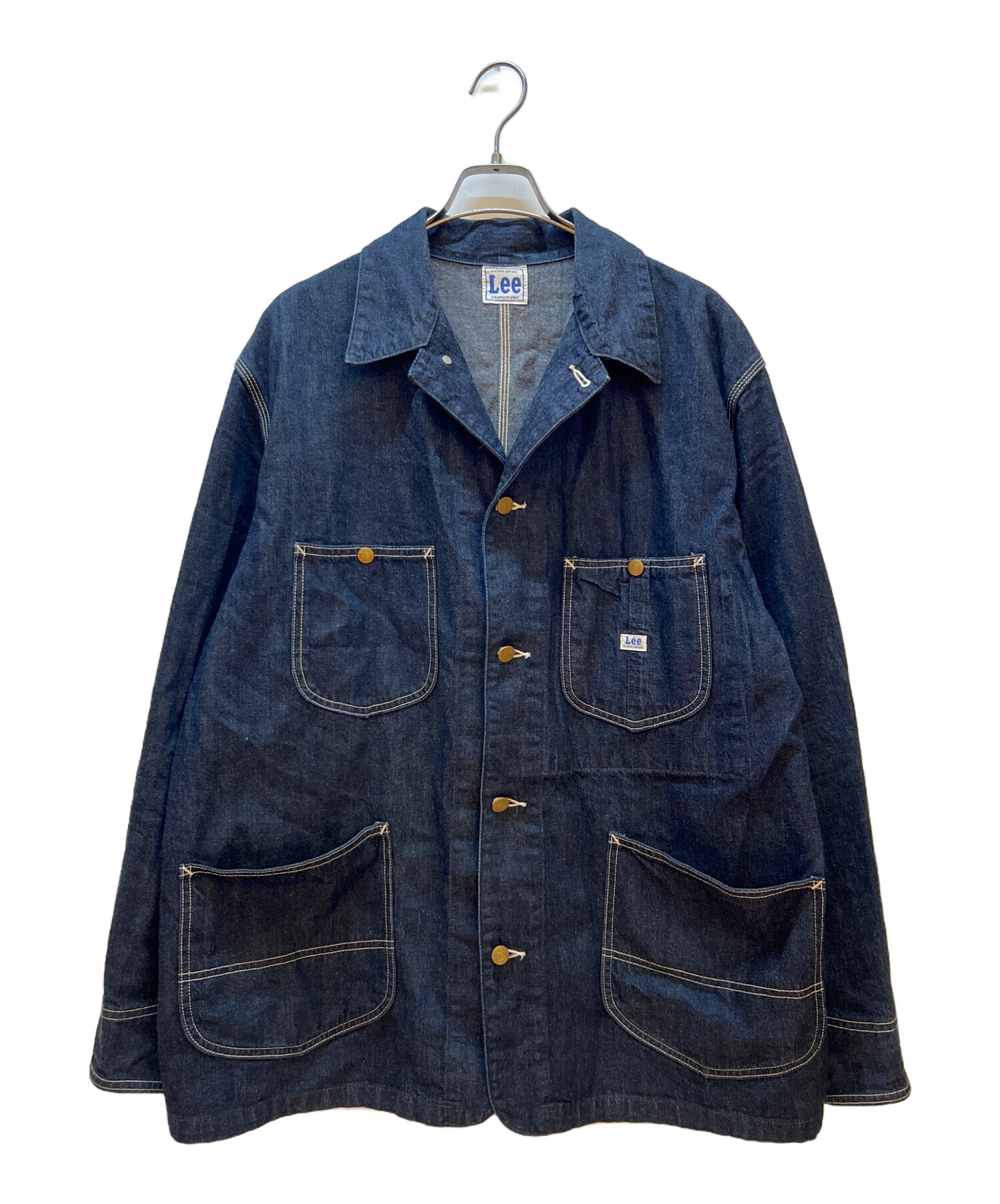 中古・古着通販】LEE (リー) デニムジャケット インディゴ サイズ:XL