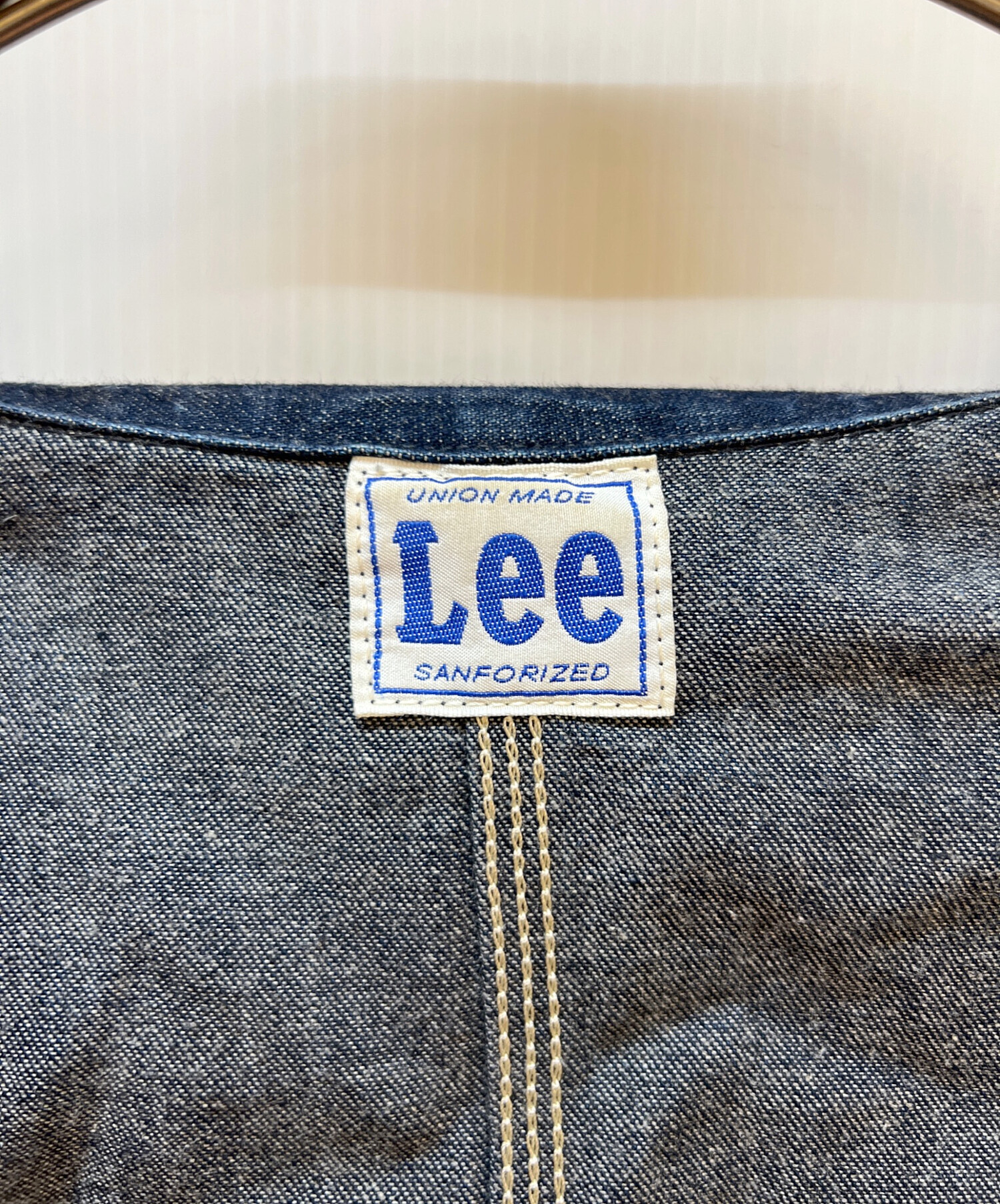 中古・古着通販】LEE (リー) デニムジャケット インディゴ サイズ:XL