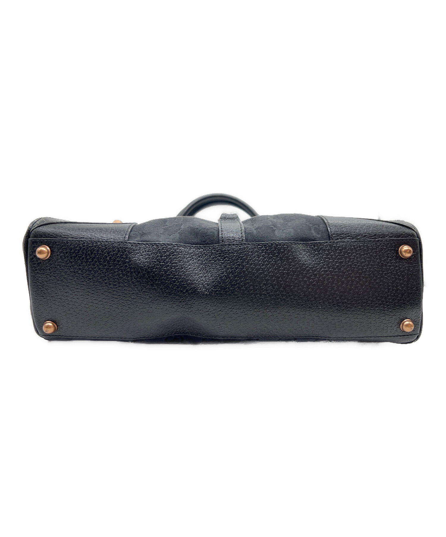中古・古着通販】GUCCI (グッチ) ハンドバッグ ブラック｜ブランド