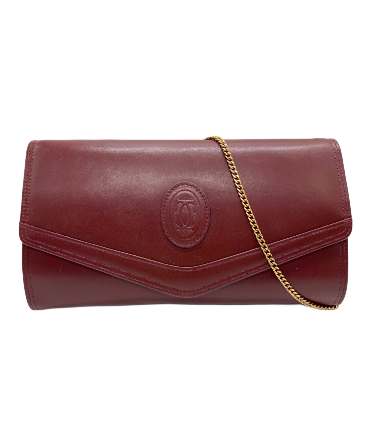 中古・古着通販】Cartier (カルティエ) チェーンショルダーバッグ