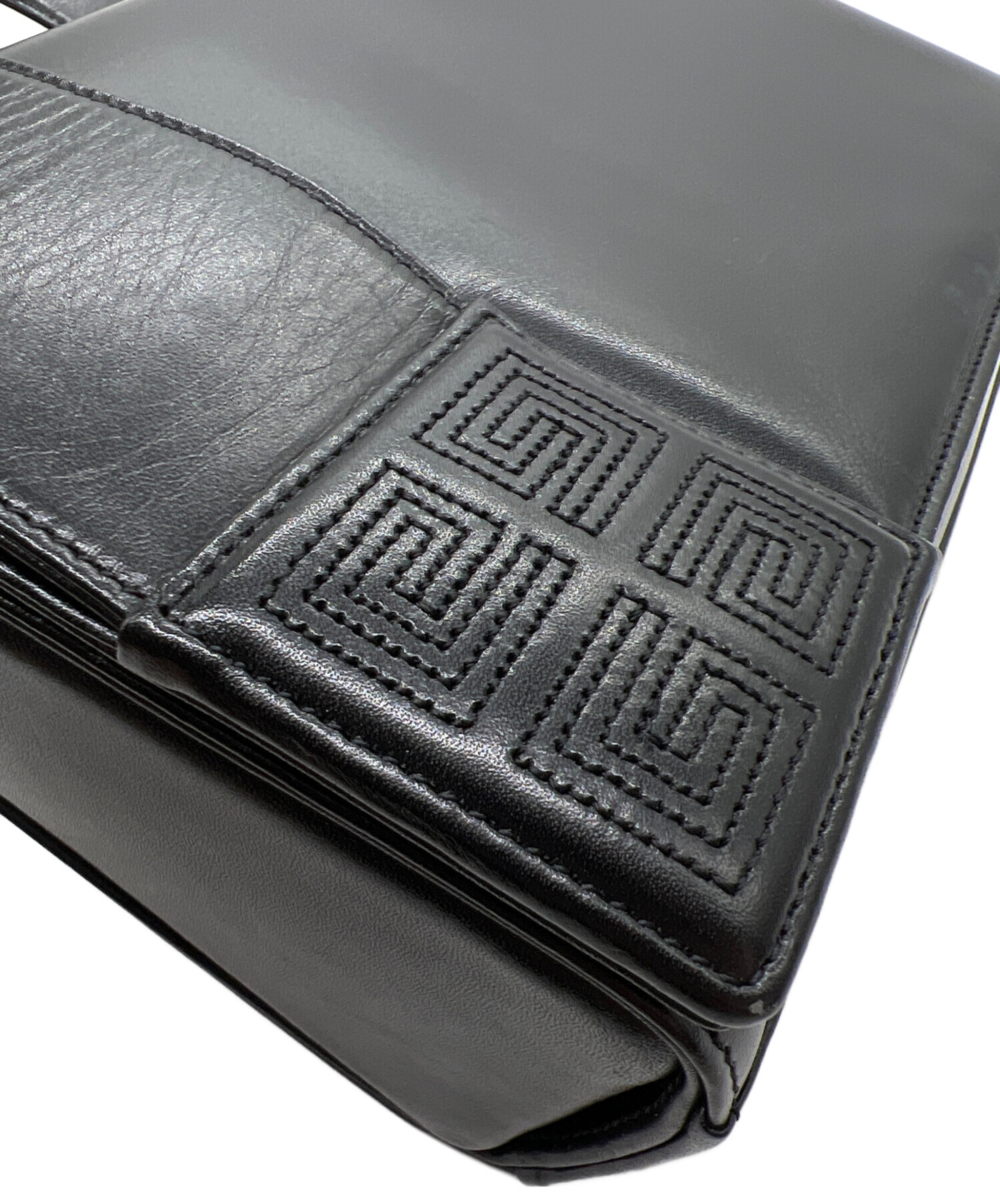 中古・古着通販】GIVENCHY (ジバンシィ) ハンドバッグ ブラック