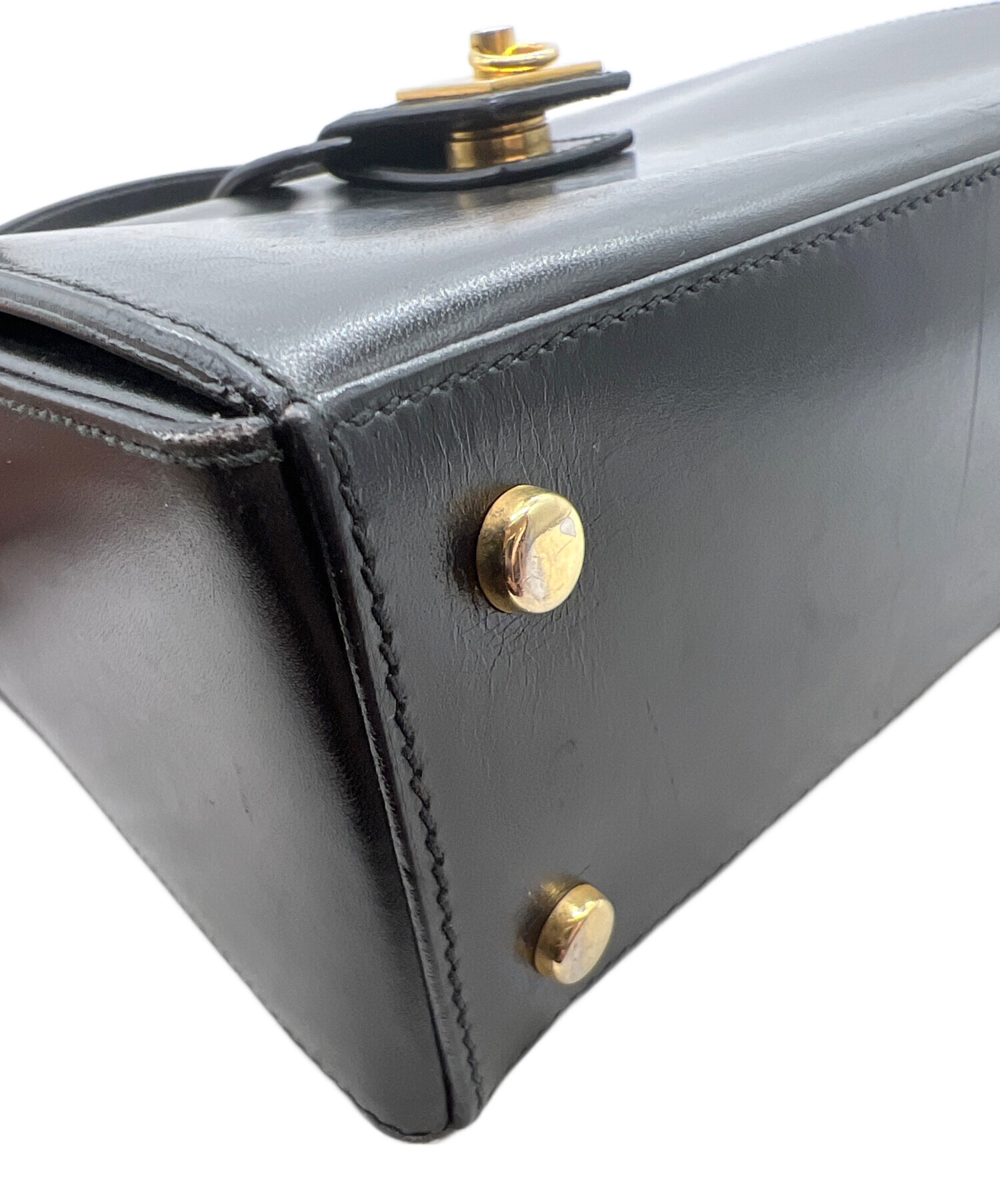 中古・古着通販】CELINE (セリーヌ) ハンドバッグ ブラック｜ブランド