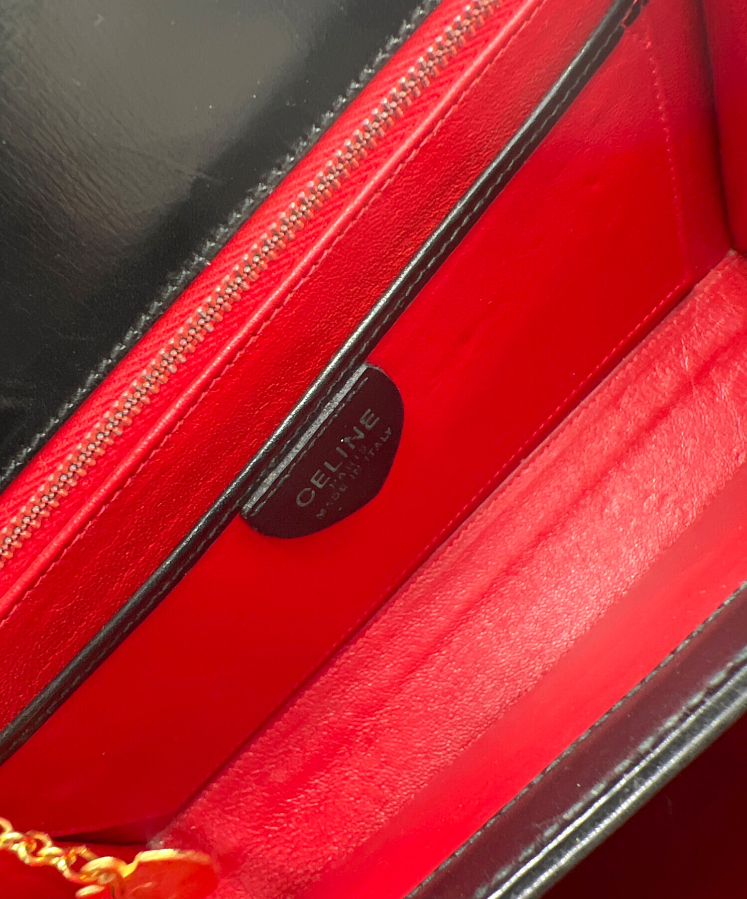 中古・古着通販】CELINE (セリーヌ) ハンドバッグ ブラック｜ブランド