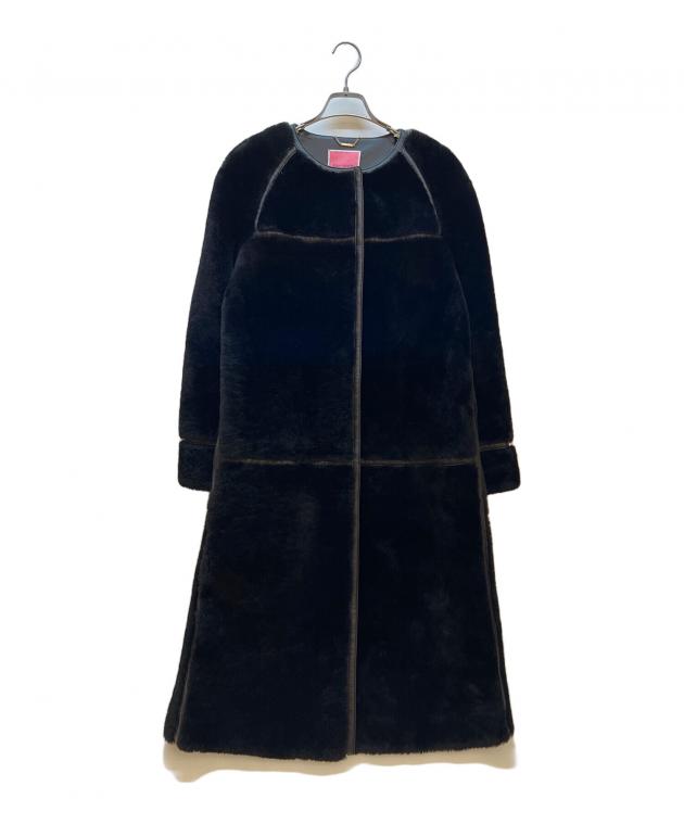 ケイトスペードのコート 中古・古着通販】Kate Spade (ケイトスペード) ボアコート ブラック