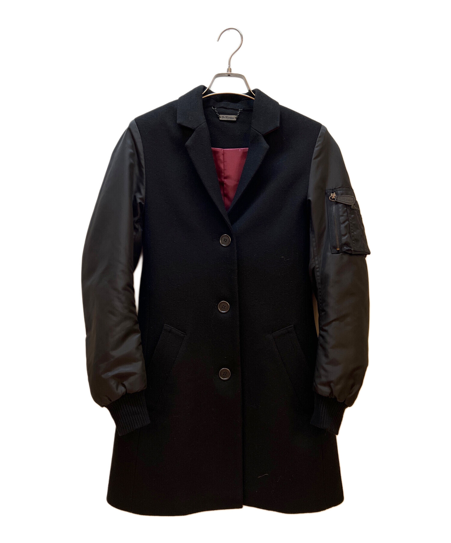 Dr. Martens レザージャケット シングルライダース 中古・古着通販】Dr.Martens (ドクターマーチン) 切替ジャケット
