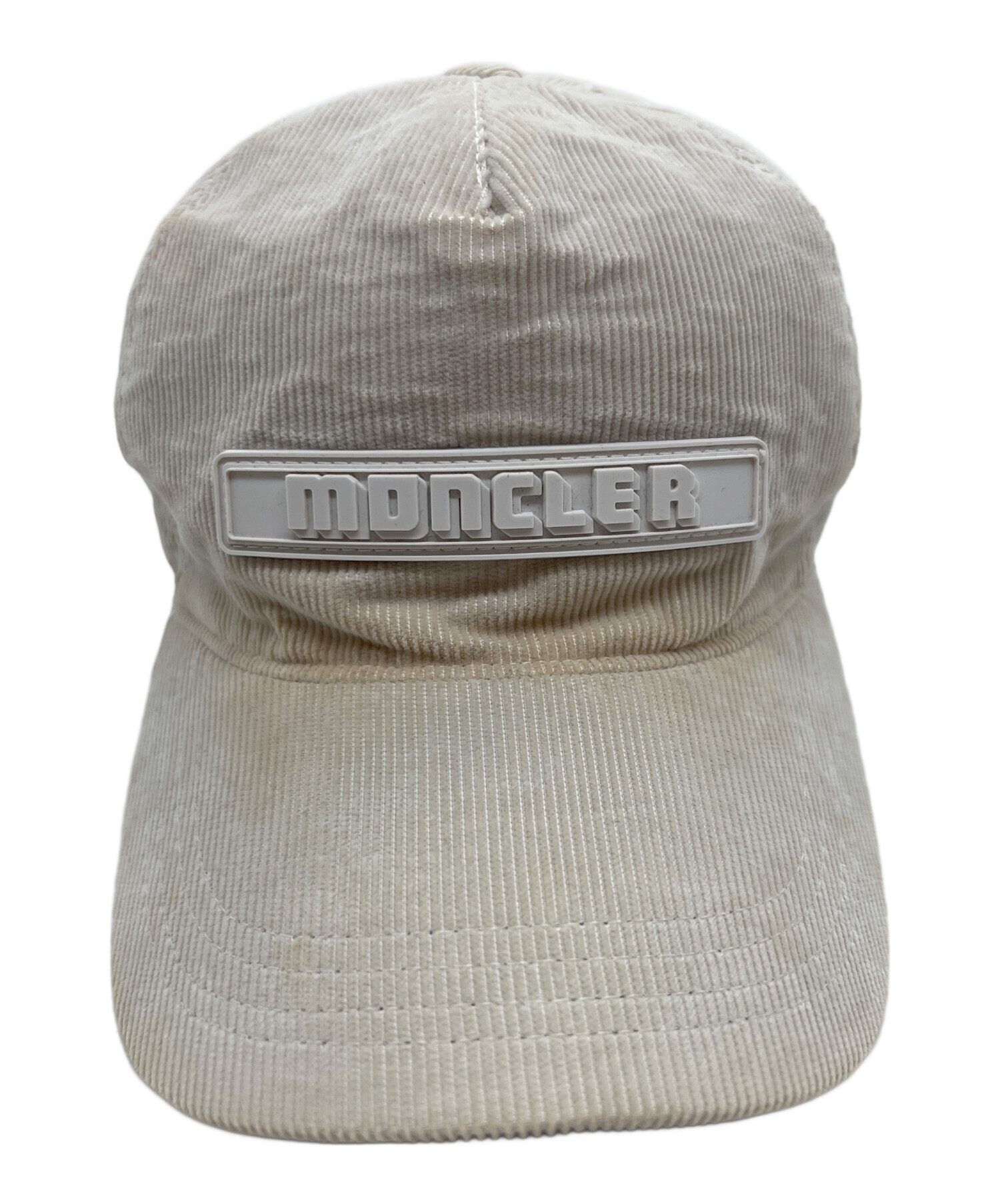 中古・古着通販】MONCLER (モンクレール) キャップ アイボリー