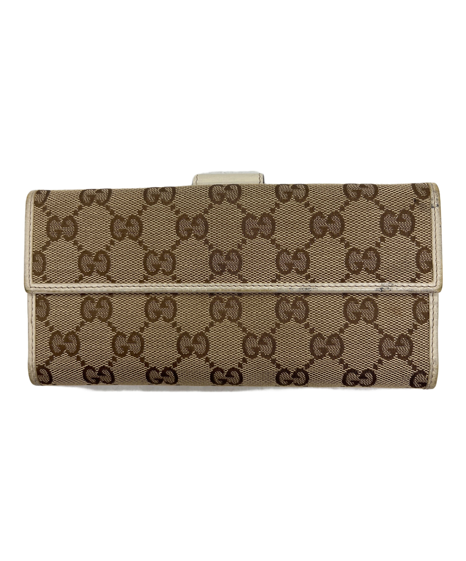 Gucci 長財布 中古・古着通販】GUCCI (グッチ) 長財布 ホワイト｜ブランド・古着通販