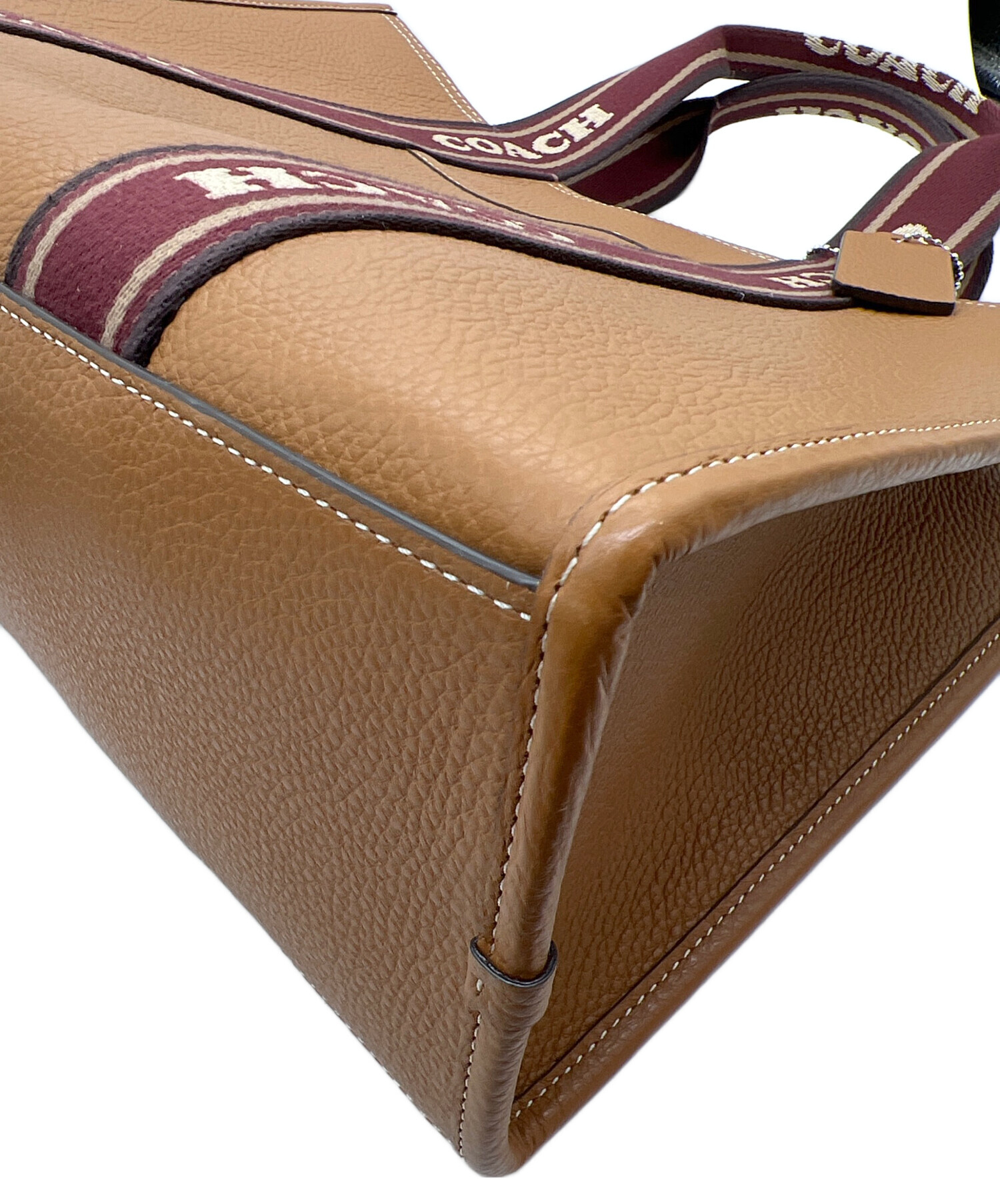 中古・古着通販】COACH (コーチ) ハンドバッグ ブラウン｜ブランド