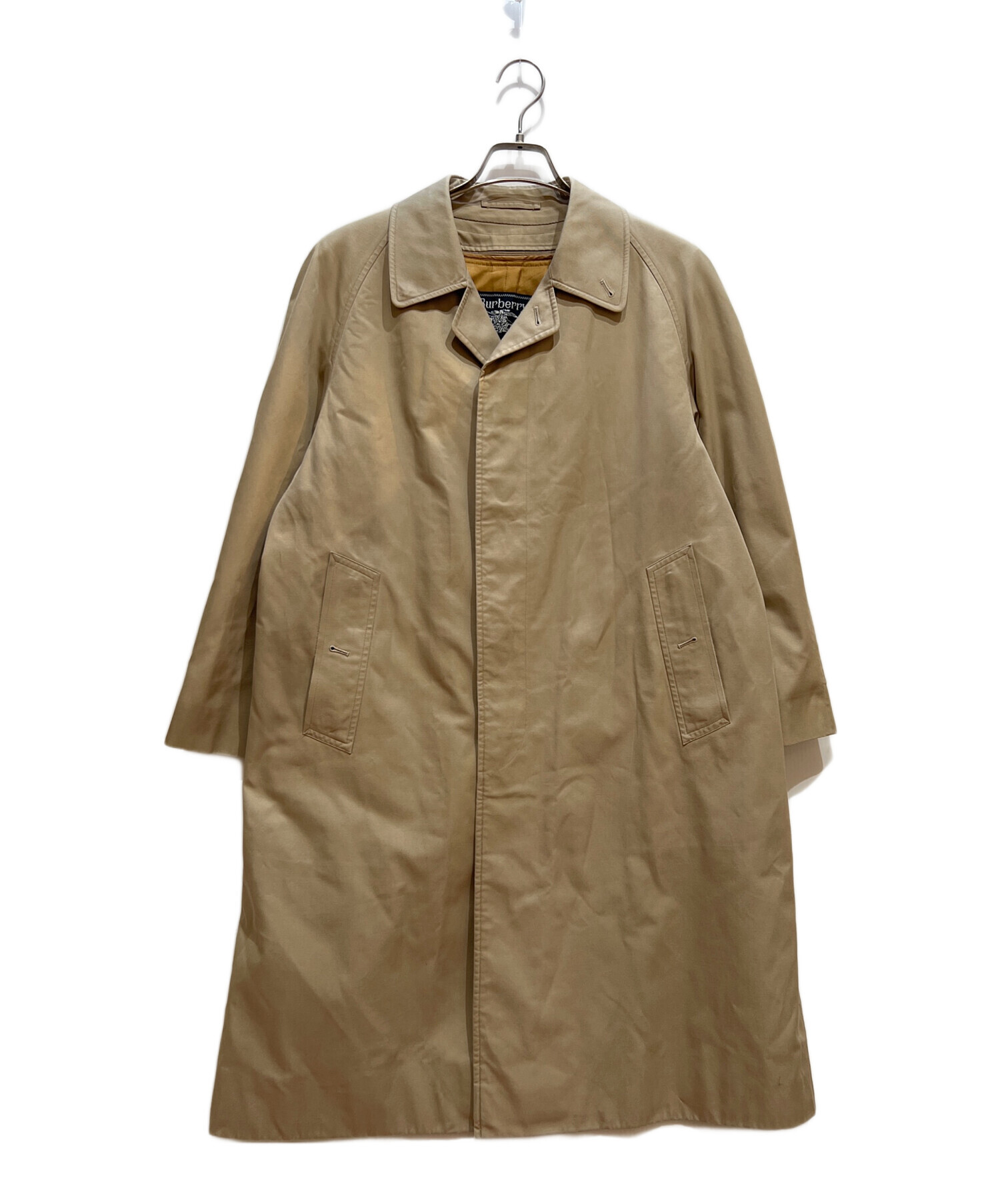 Burberry ベージュ ステンカラーコート 中古・古着通販】Burberry's (バーバリーズ) ステンカラーコート