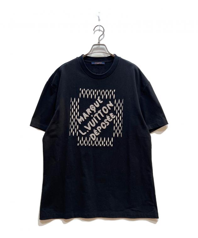 中古・古着通販】LOUIS VUITTON (ルイ ヴィトン) 半袖Tシャツ ブラック