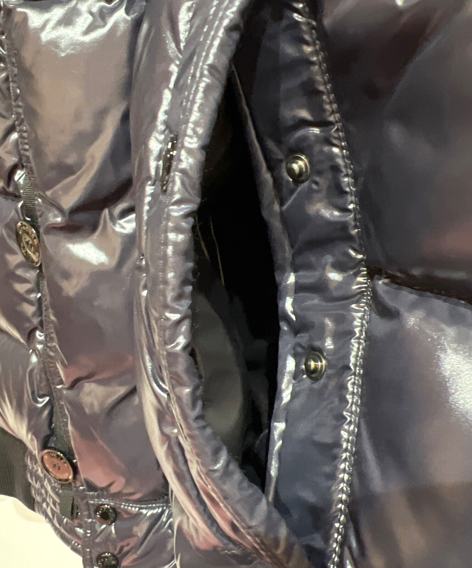 中古・古着通販】MONCLER (モンクレール) ダウンジャケット ネイビー