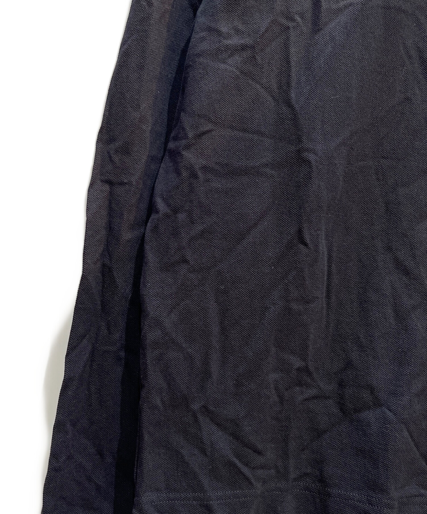 中古・古着通販】MONCLER (モンクレール) 長袖ポロシャツ ネイビー