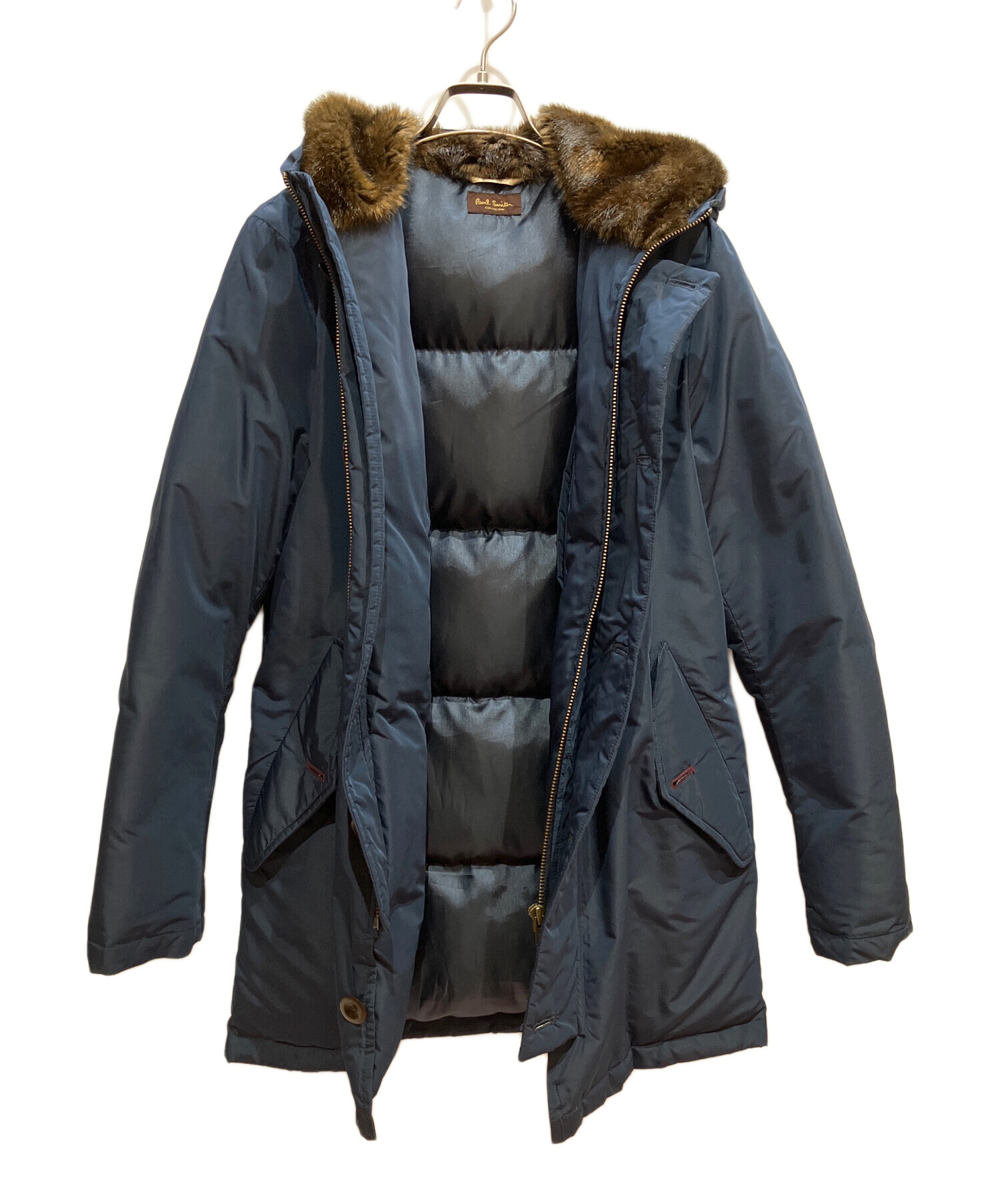 中古・古着通販】PAUL SMITH (ポールスミス) ダウンコート ネイビー