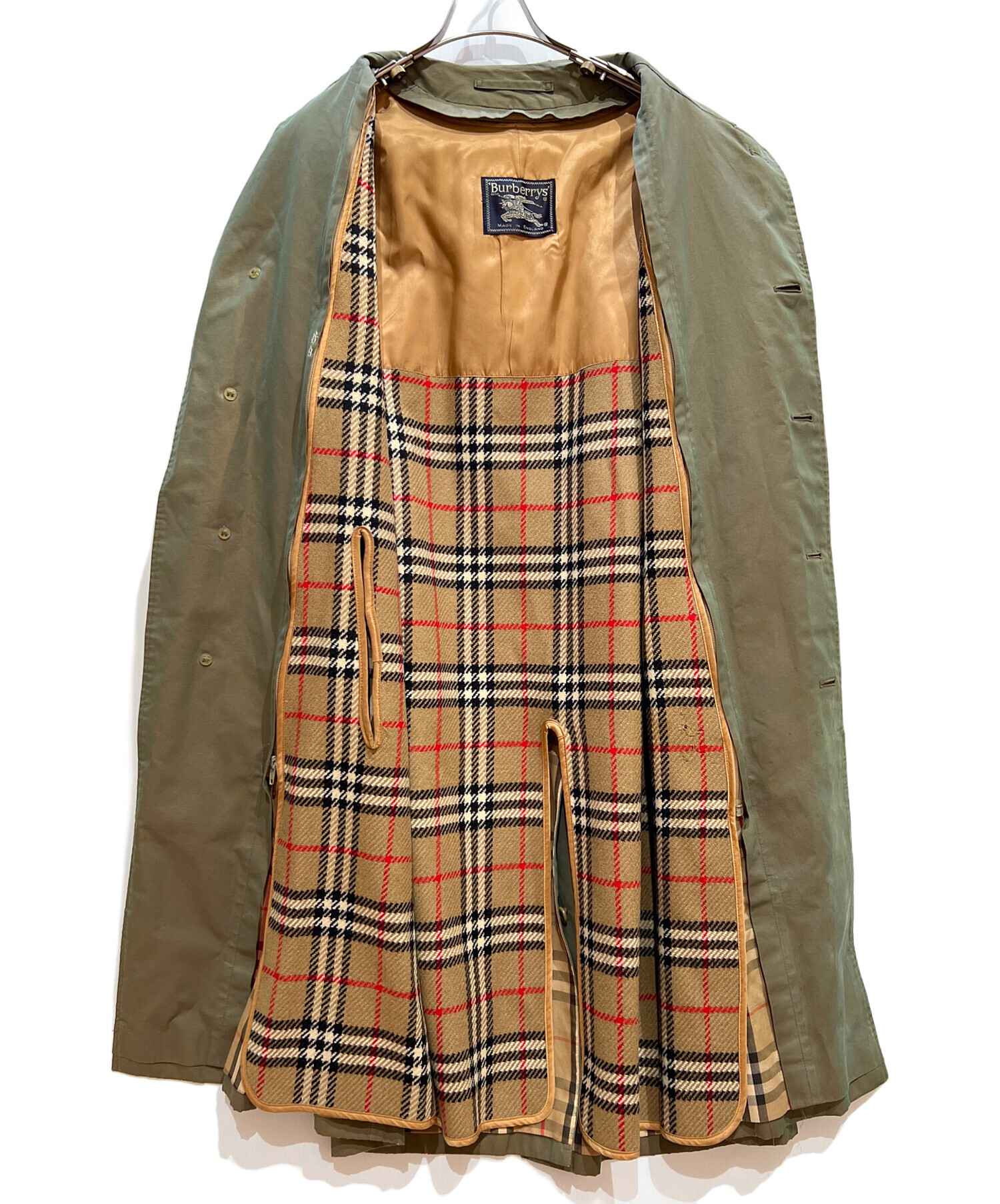 BURBERRY バーバリーコート　ライナー付 トレンチコート　美品 中古・古着通販】BURBERRY (バーバリー) ライナー付トレンチコート