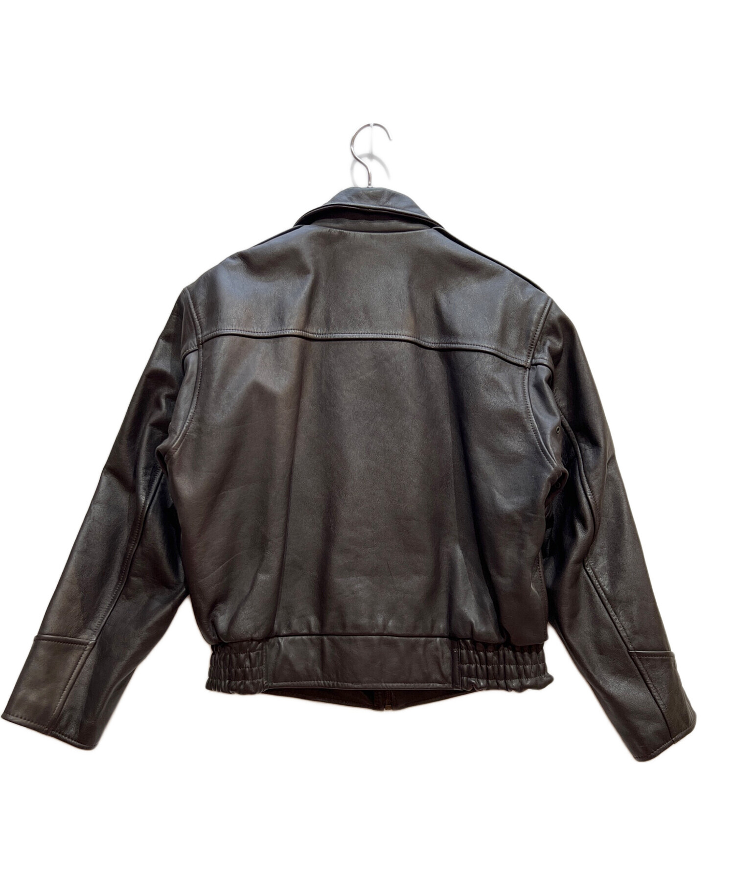 中古・古着通販】CHEVIGNON (シェビニオン) レザージャケット ブラウン