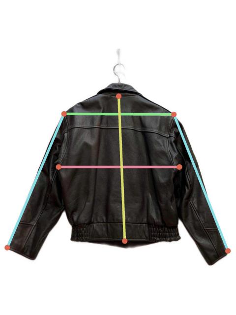 中古・古着通販】CHEVIGNON (シェビニオン) レザージャケット ブラウン