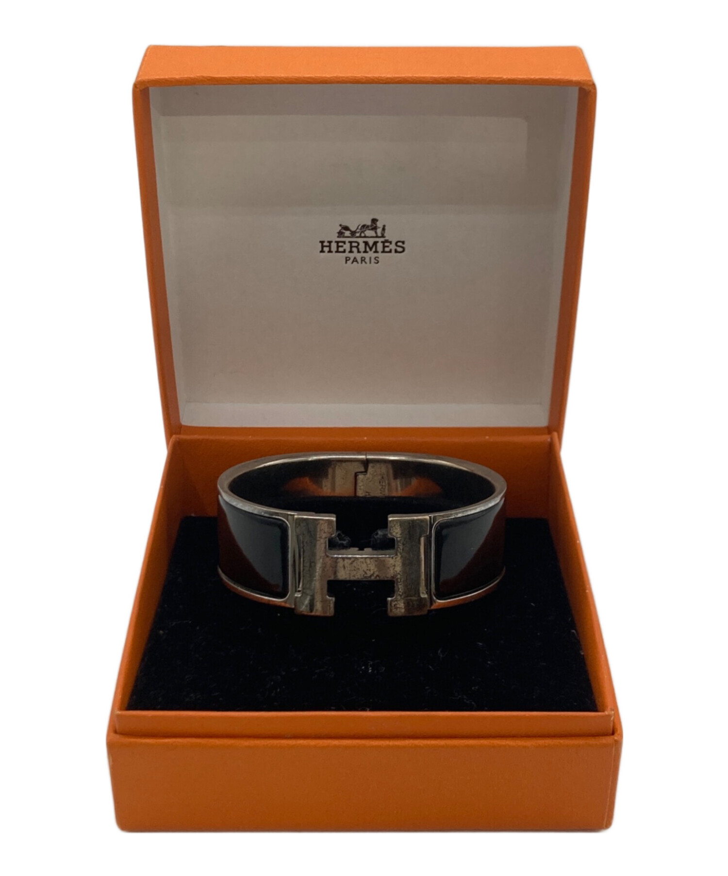 中古・古着通販】HERMES (エルメス) エナメルブレスレット クリック 