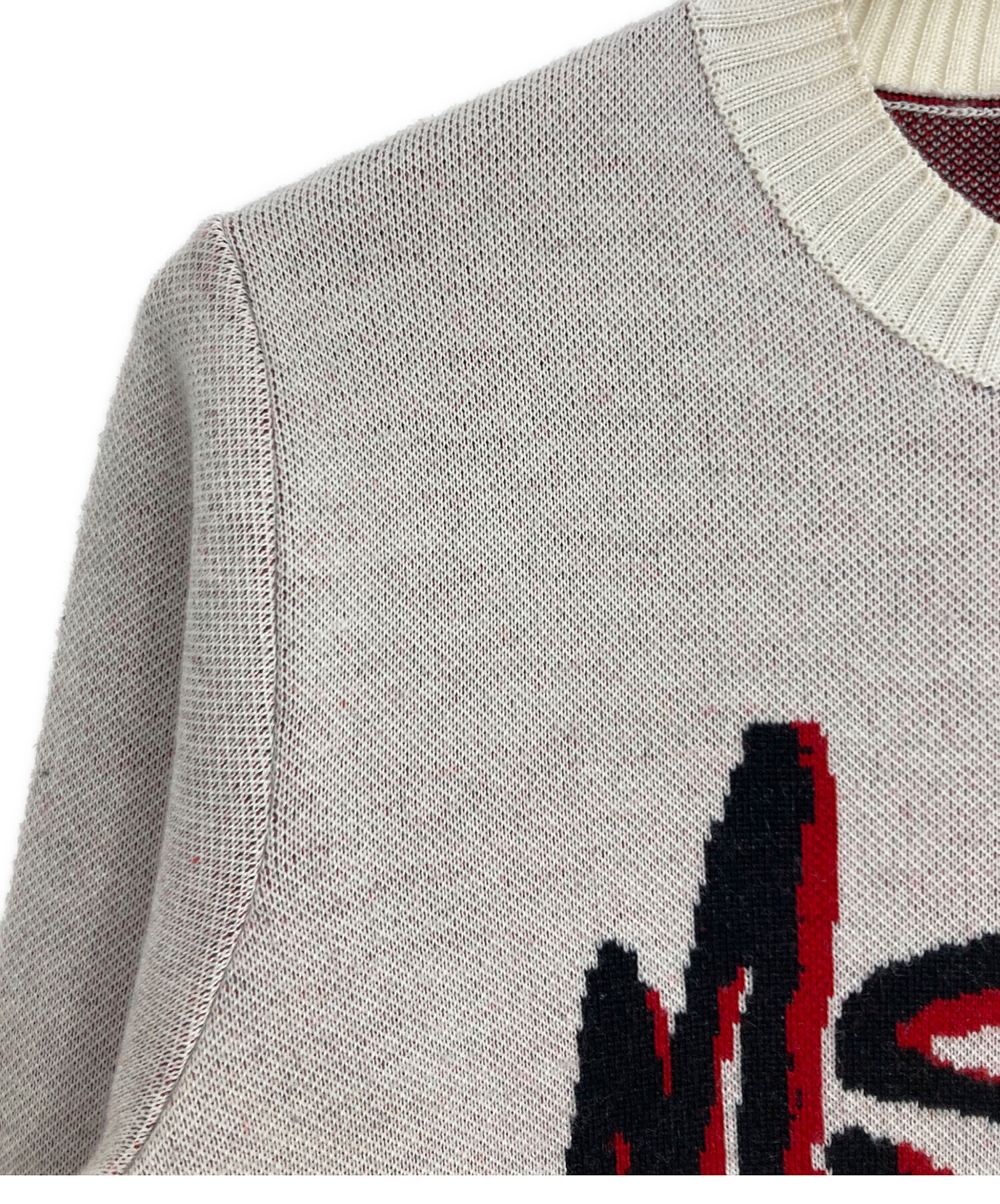 中古・古着通販】MSGM (エムエスジーエム) MSGM ニット ベージュ 