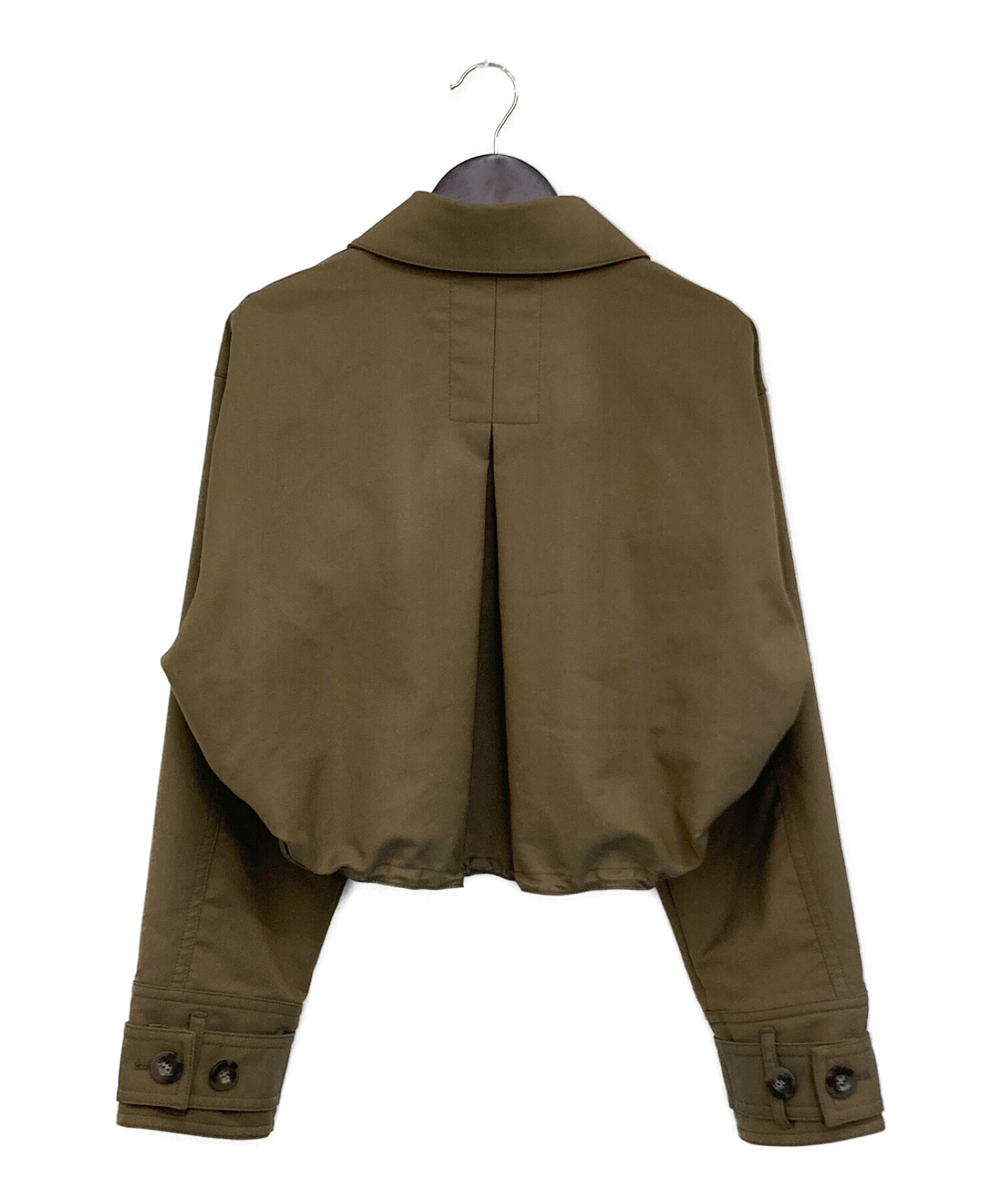 中古・古着通販】UN3D. (アンスリード) TRENCH SHORT BZ ブラウン