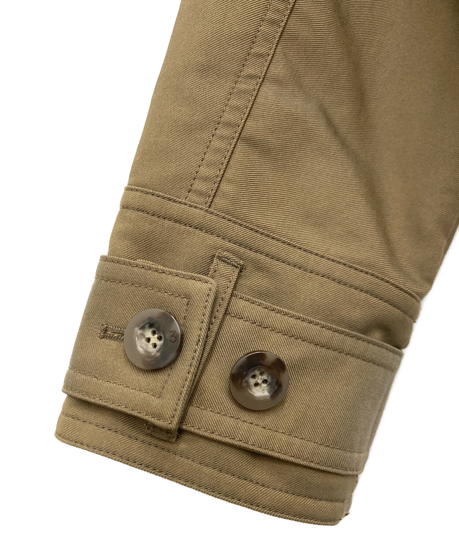 中古・古着通販】UN3D. (アンスリード) TRENCH SHORT BZ ブラウン