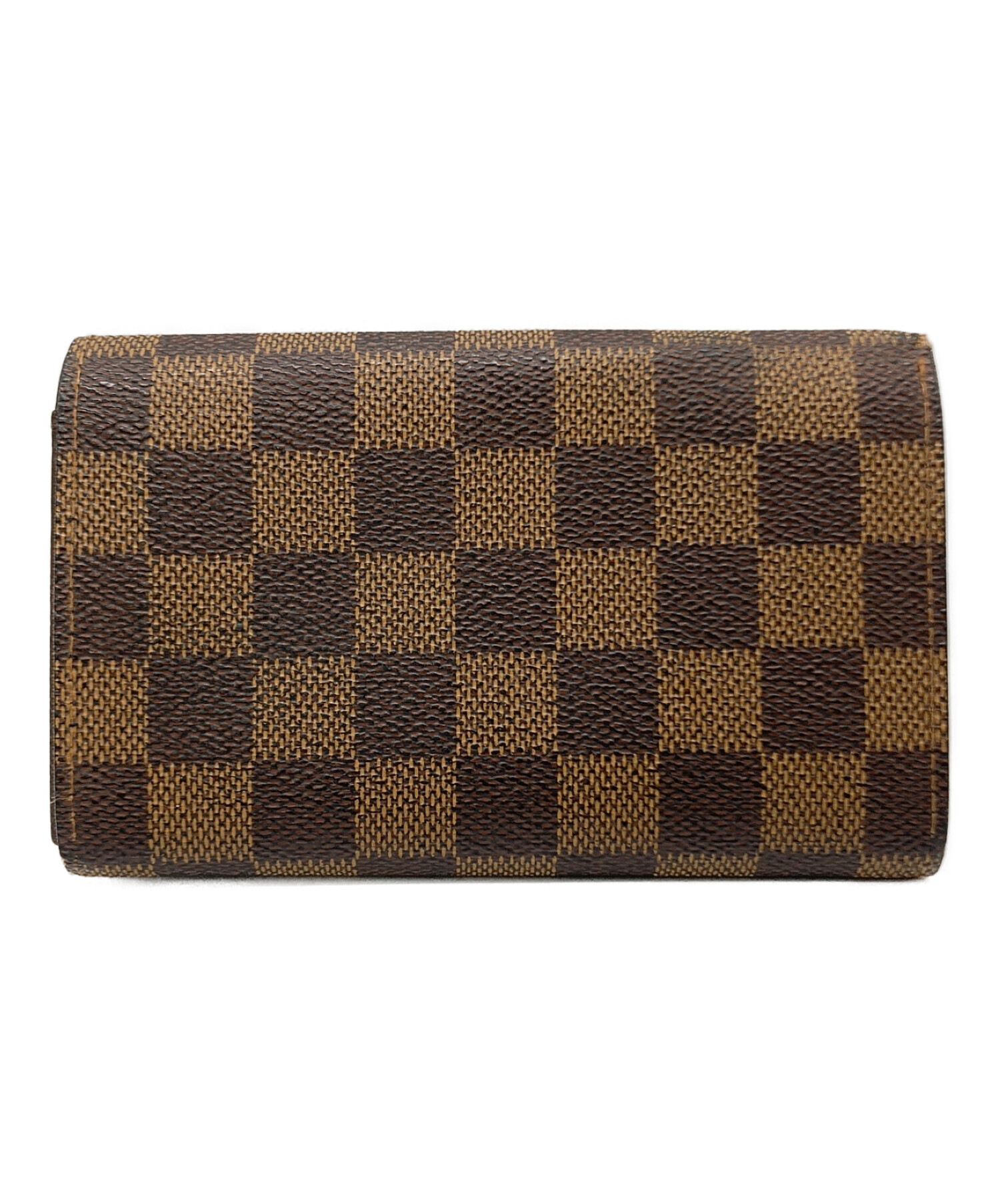 新品未使用・ルイヴィトン ダミエ ポルトフォイユトレゾール 中古・古着通販】LOUIS VUITTON (ルイ ヴィトン) LOUIS VUITTON ダミエ